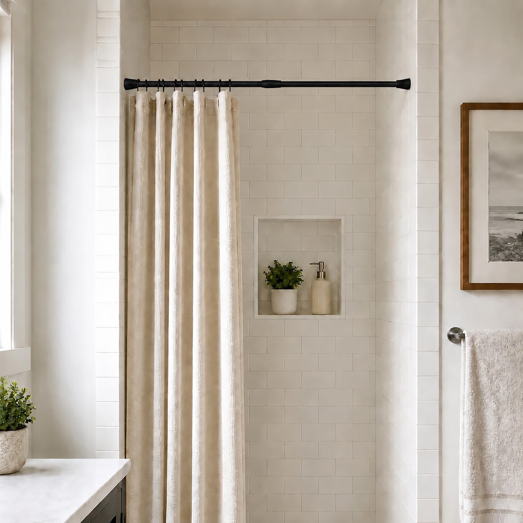 EVIDECO FRENCH HOME GOODS 2105103 Shower-Rods - Thumbnail View #3