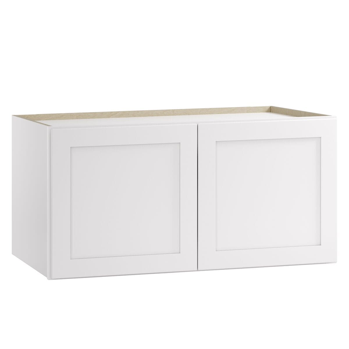 Whalen CLICK-IT LWSCLICK-61 Enfield 36-in W x 18-in H x 24-in D Classic White Birch Wall Ready to assemble Plywood Cabinet (Raised Panel Shaker)