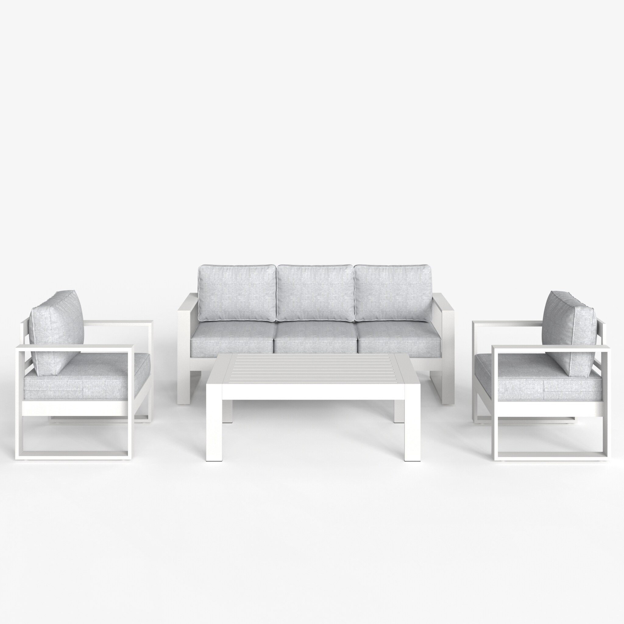 LayinSun WL5003-WH-3001 Patio-Conversation-Sets - View #2