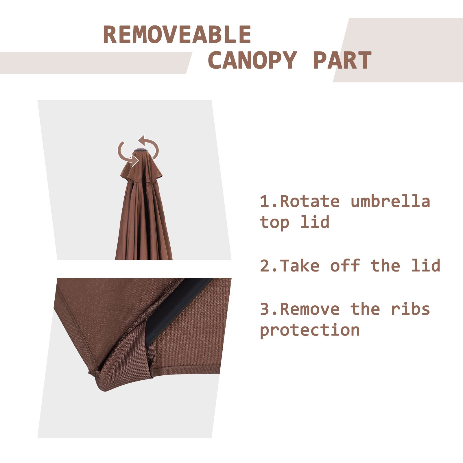 GDY GD-OTU027CF Umbrellas-2 - View #5