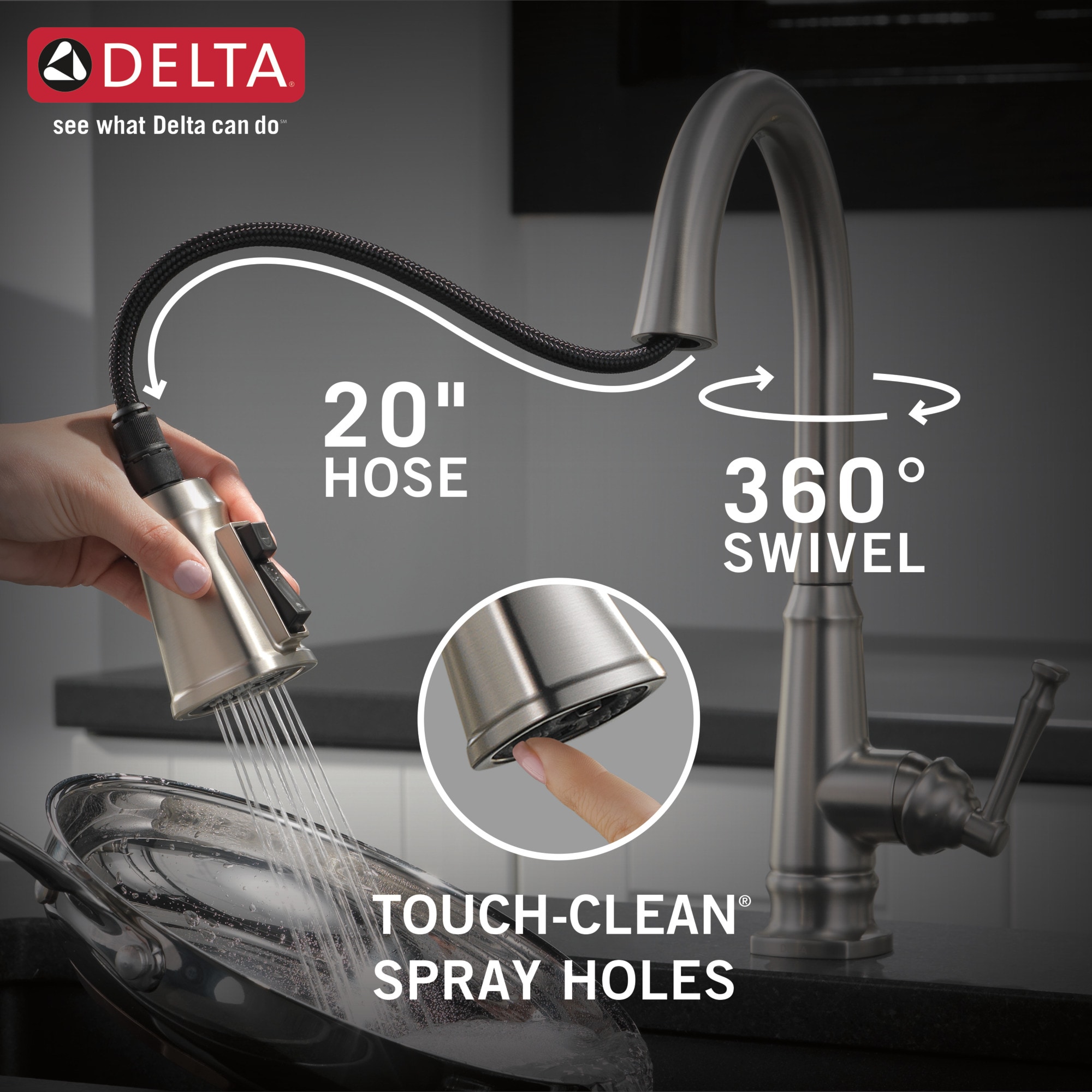 Delta 19830Z-SPSD-DST Kitchen-Faucets - View #16