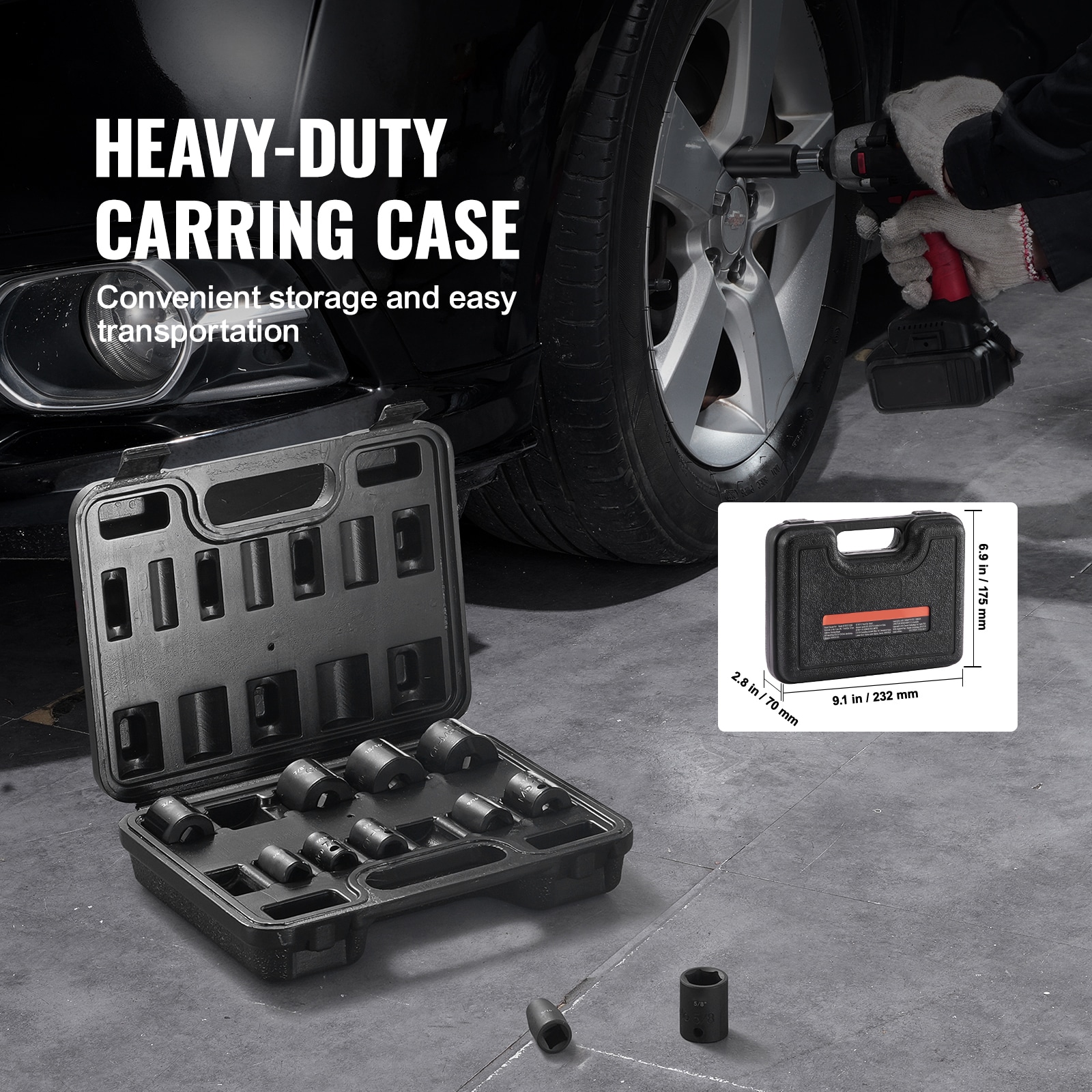 VEVOR SCCJTTZJ1CRM06171V0 Impact-Socket-Sets - View #6