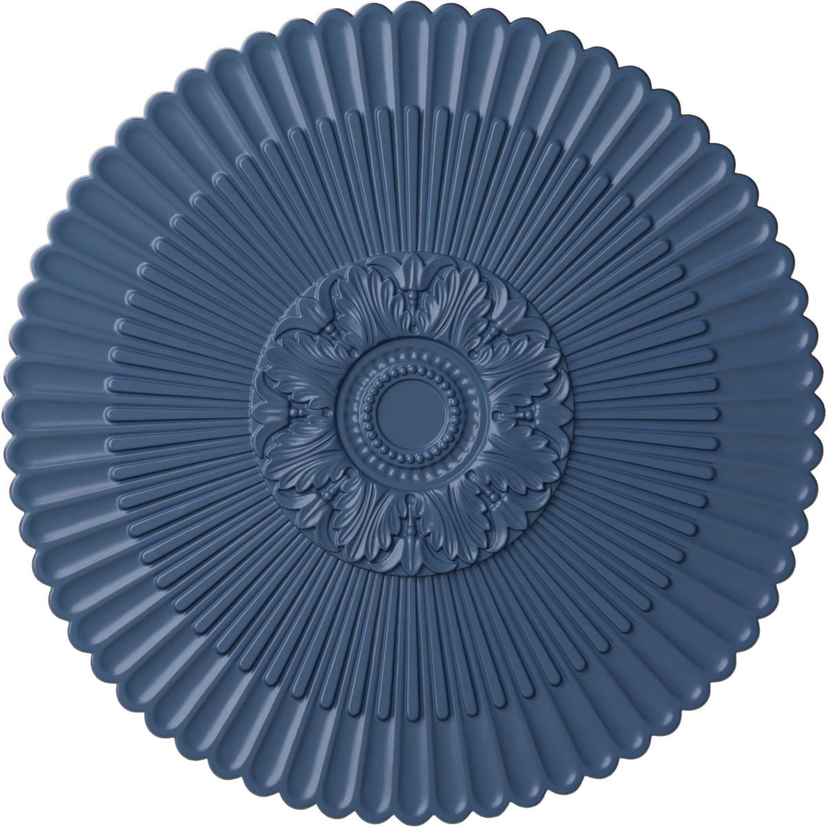 Ekena Millwork CM41NEAMF Nexus 41-in W x 41-in L Painted Americana Polyurethane Whole Ceiling Medallion