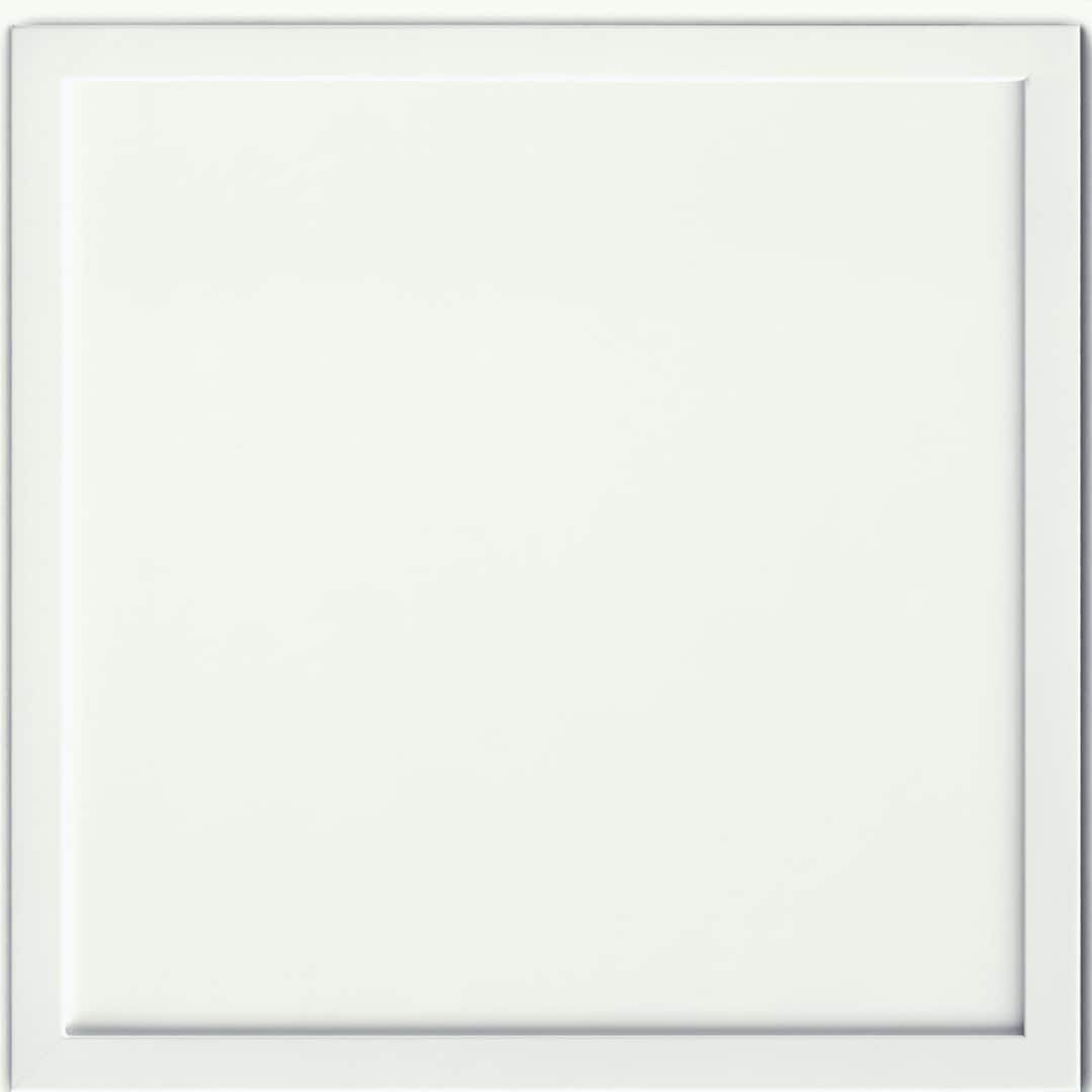 KraftMaid RDCDS,AV4M2,G71M Decker 14.625-Inches W x 14.625-Inches H Dove White Painted Maple Kitchen Cabinet Sample (Door Sample)