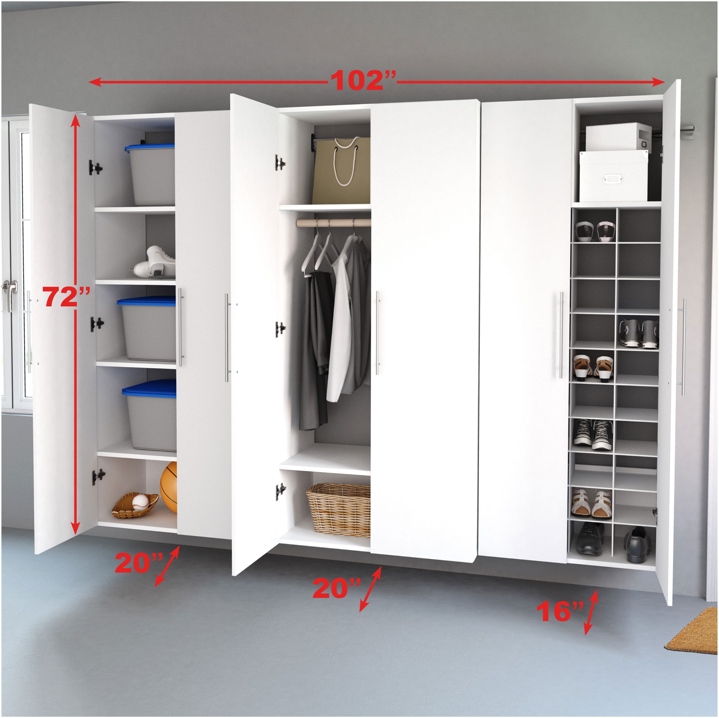 Prepac WRSW-0718-3M Garage-Storage-Systems - View #4