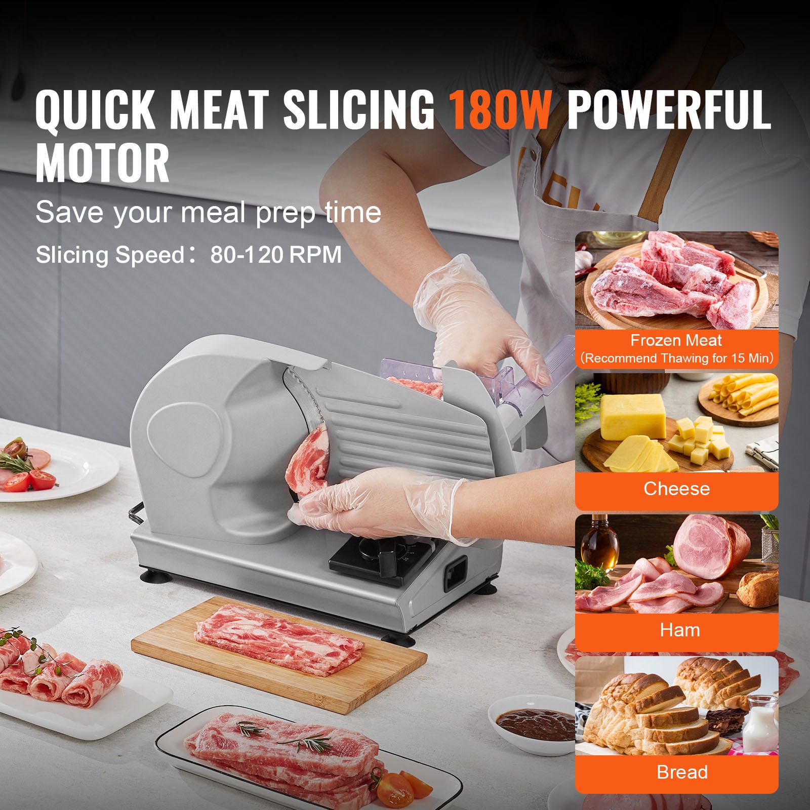 VEVOR SCJYDRQPJ18002414V1 Food-Slicers - View #2