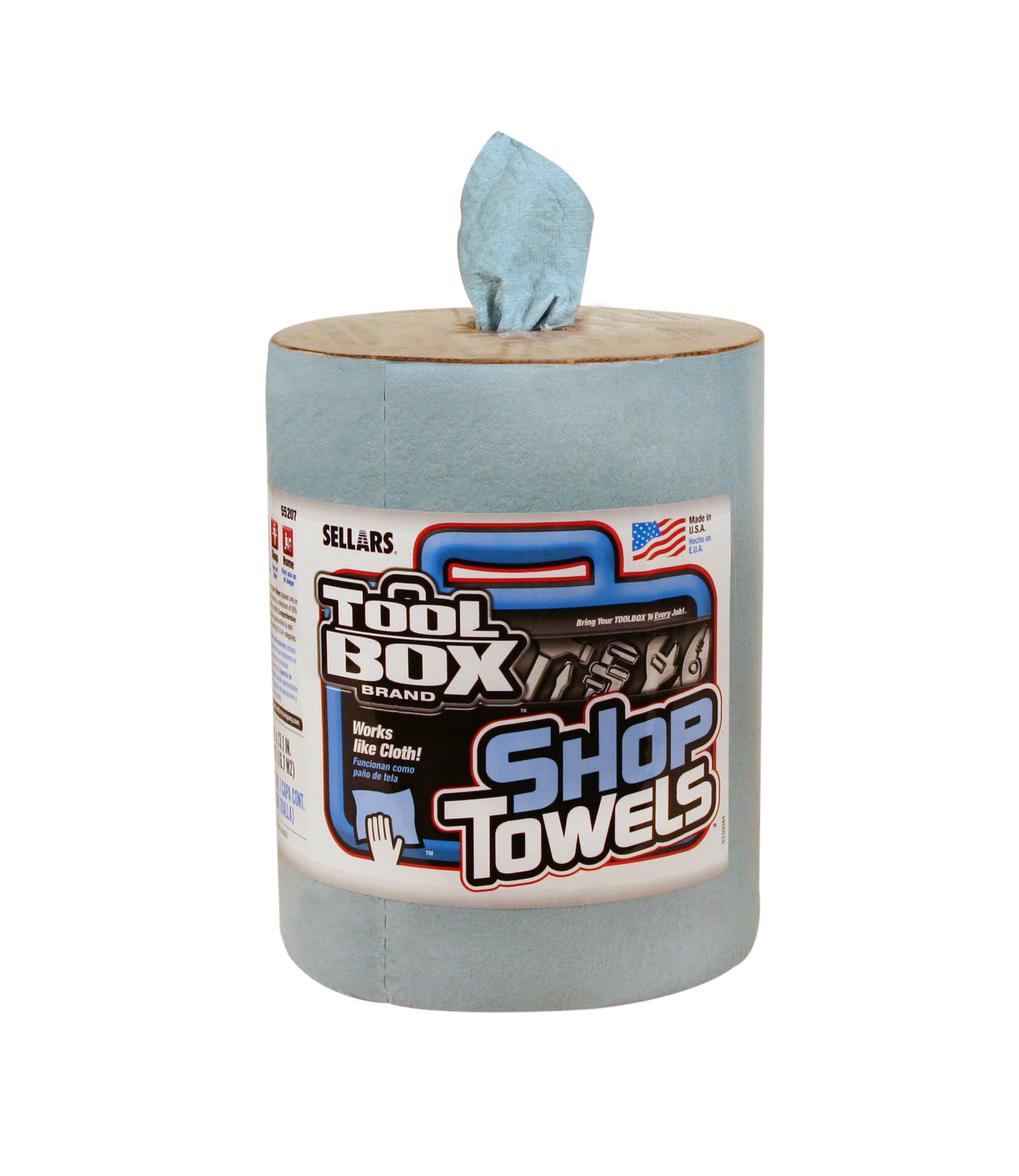 Blue Shop Towels  Blue Industrial Paper Towels