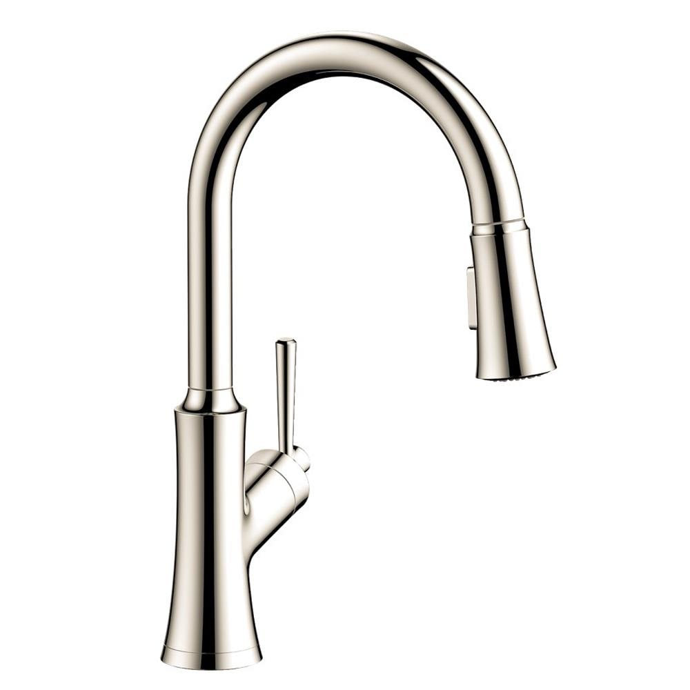 Hansgrohe Joleena Polished Nickel Single Handle Pull-down Kitchen ...