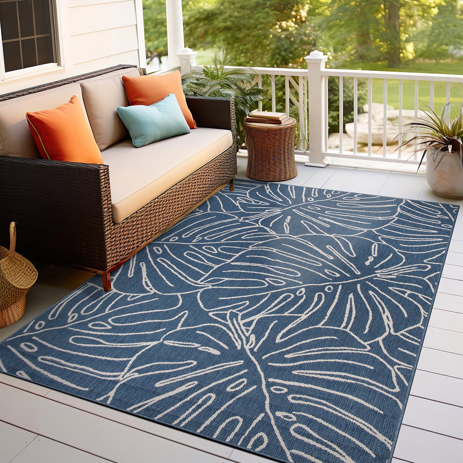 World Rug Gallery 4031BLUE8X10 rugs - View #9