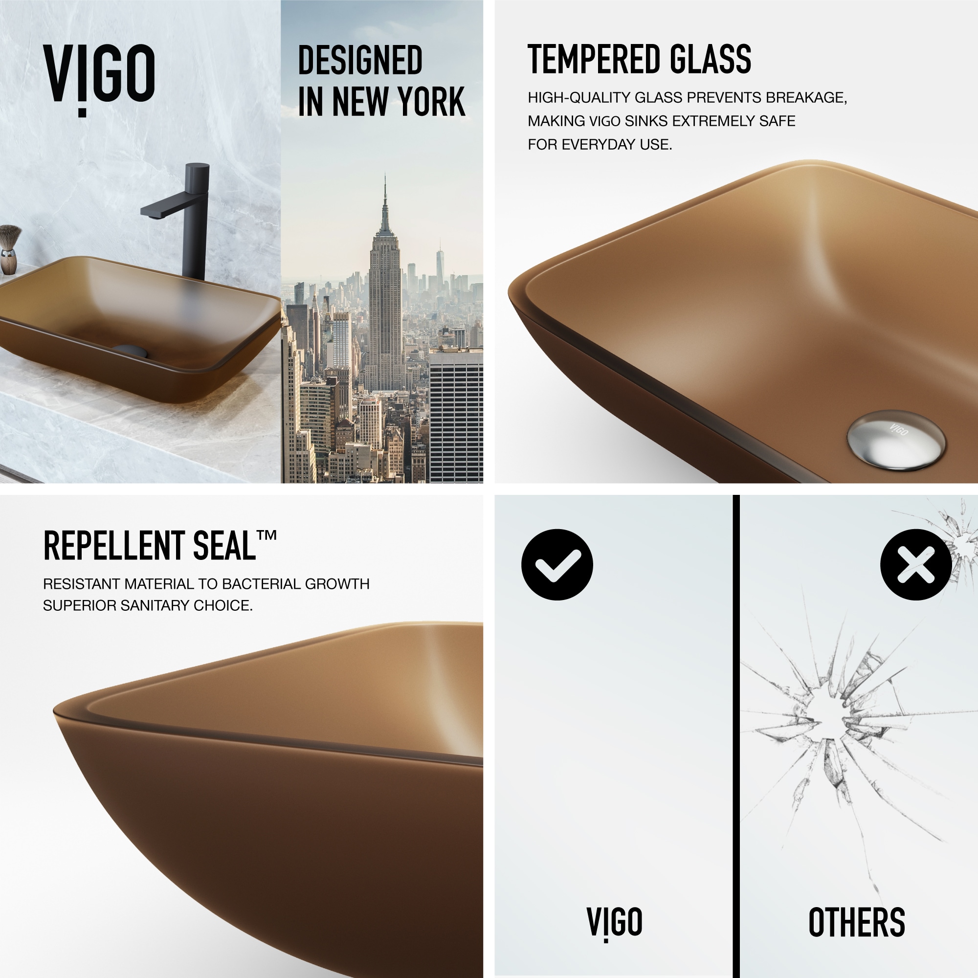 VIGO VGT2107 Bath-Sink - View #5
