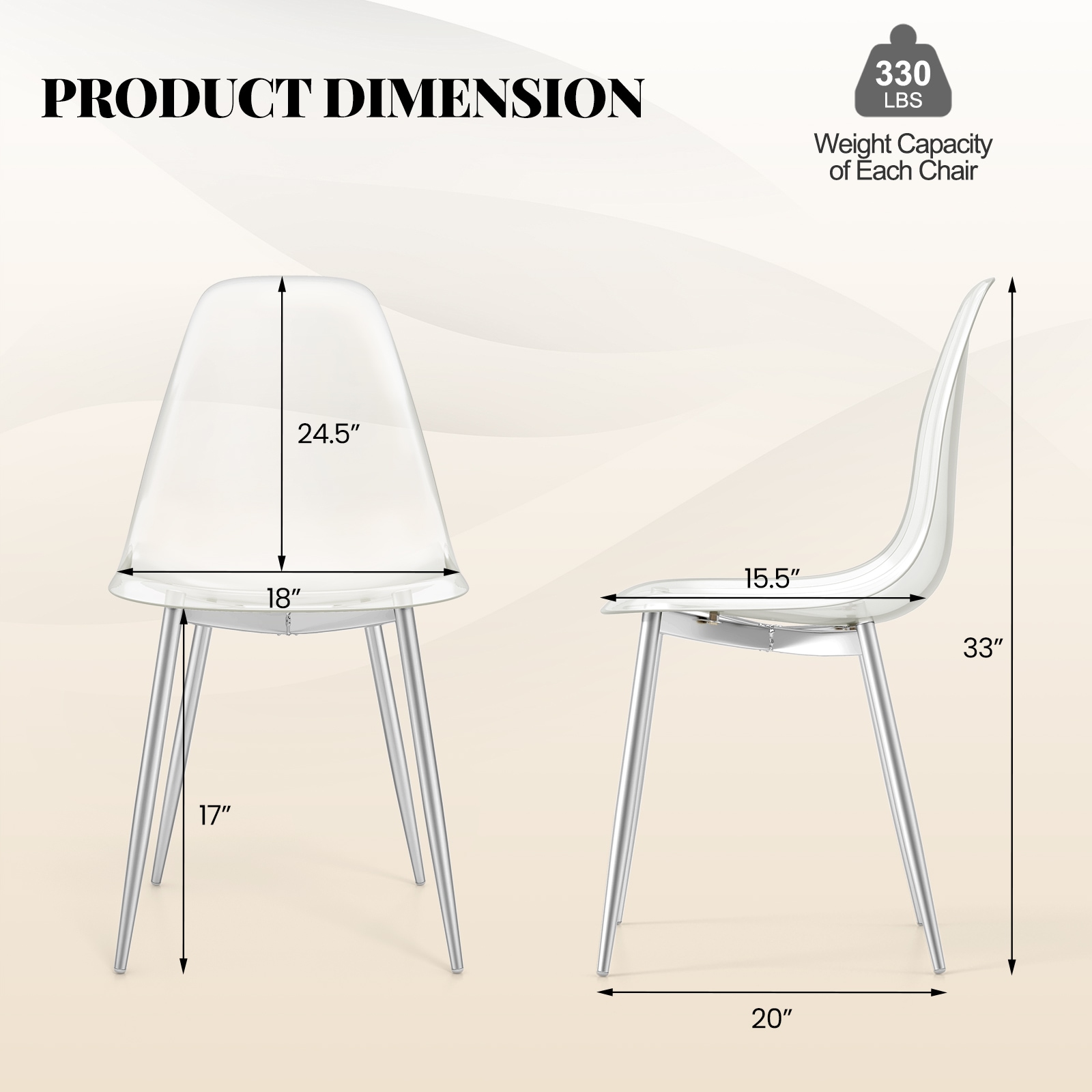 SUGIFT LW018SUGHY446 Dining-Chairs - View #3