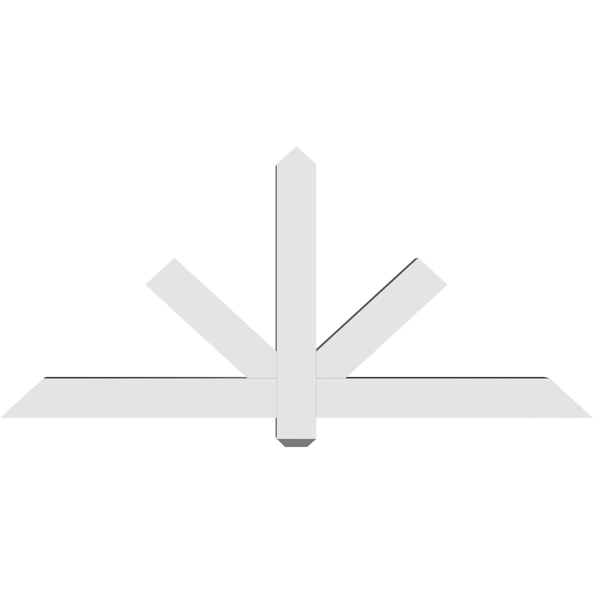 Ekena Millwork GBP060X28X0404KEN00 Exterior-Brackets-Braces - View #4