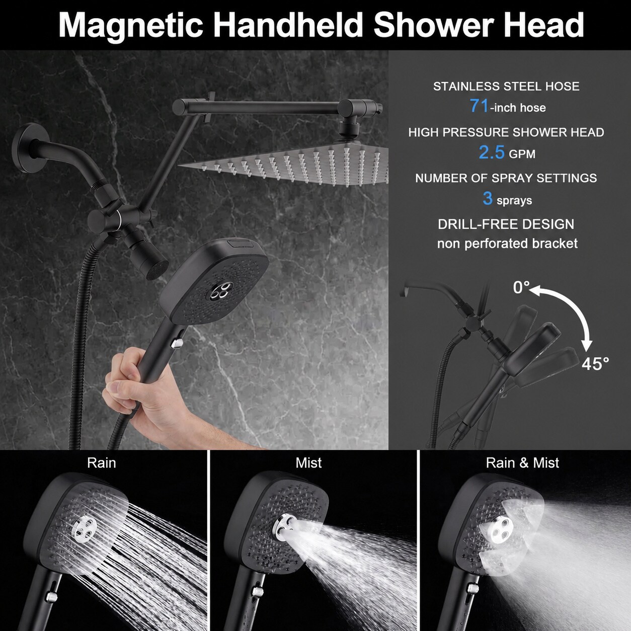 Lovav 5749848447541 Fixed-Showerhead - View #5