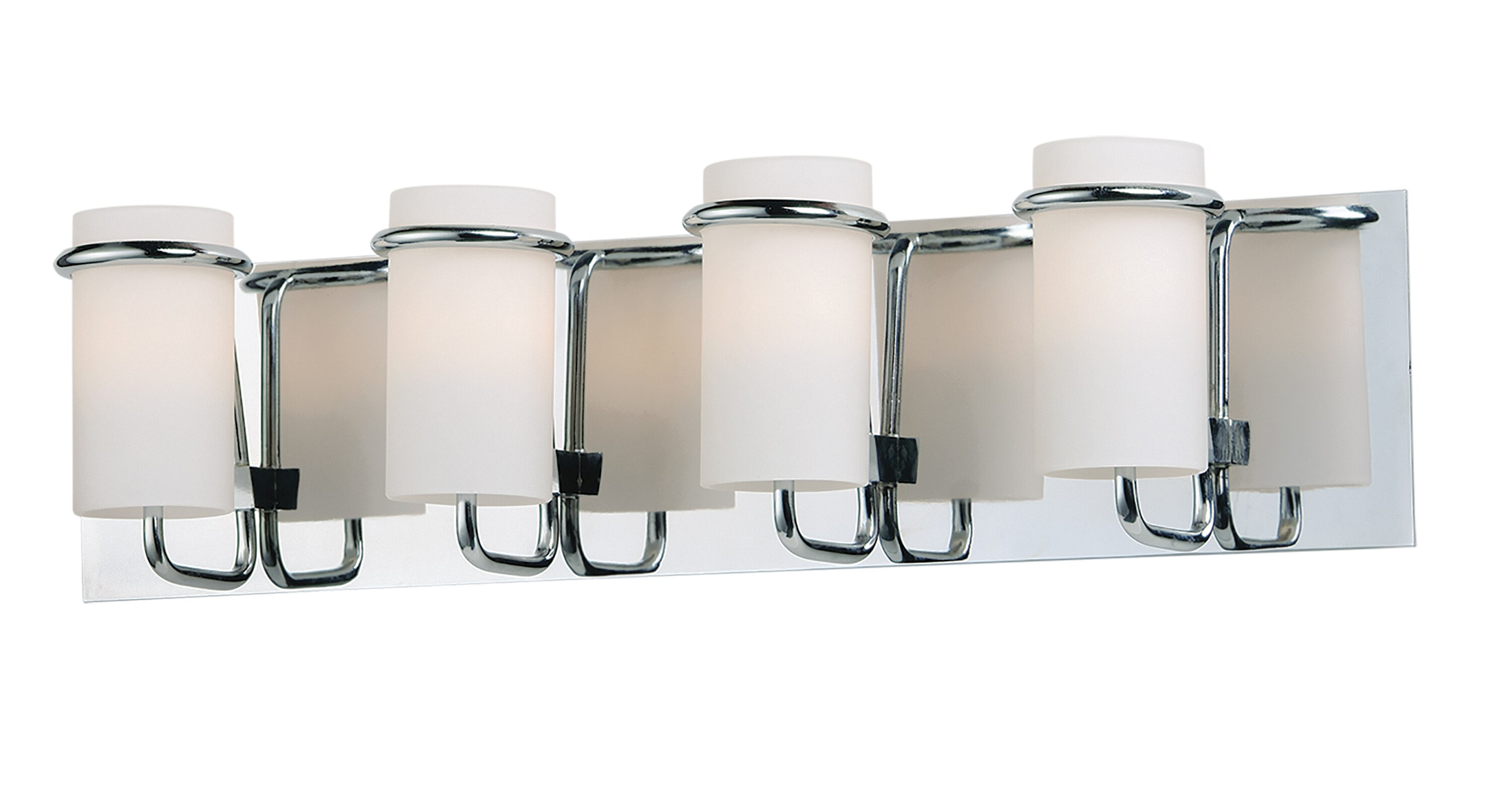 Maxim Lighting 22024SWPC Avant 23.5-in 4-Light Polished Chrome Modern/Contemporary Vanity Light