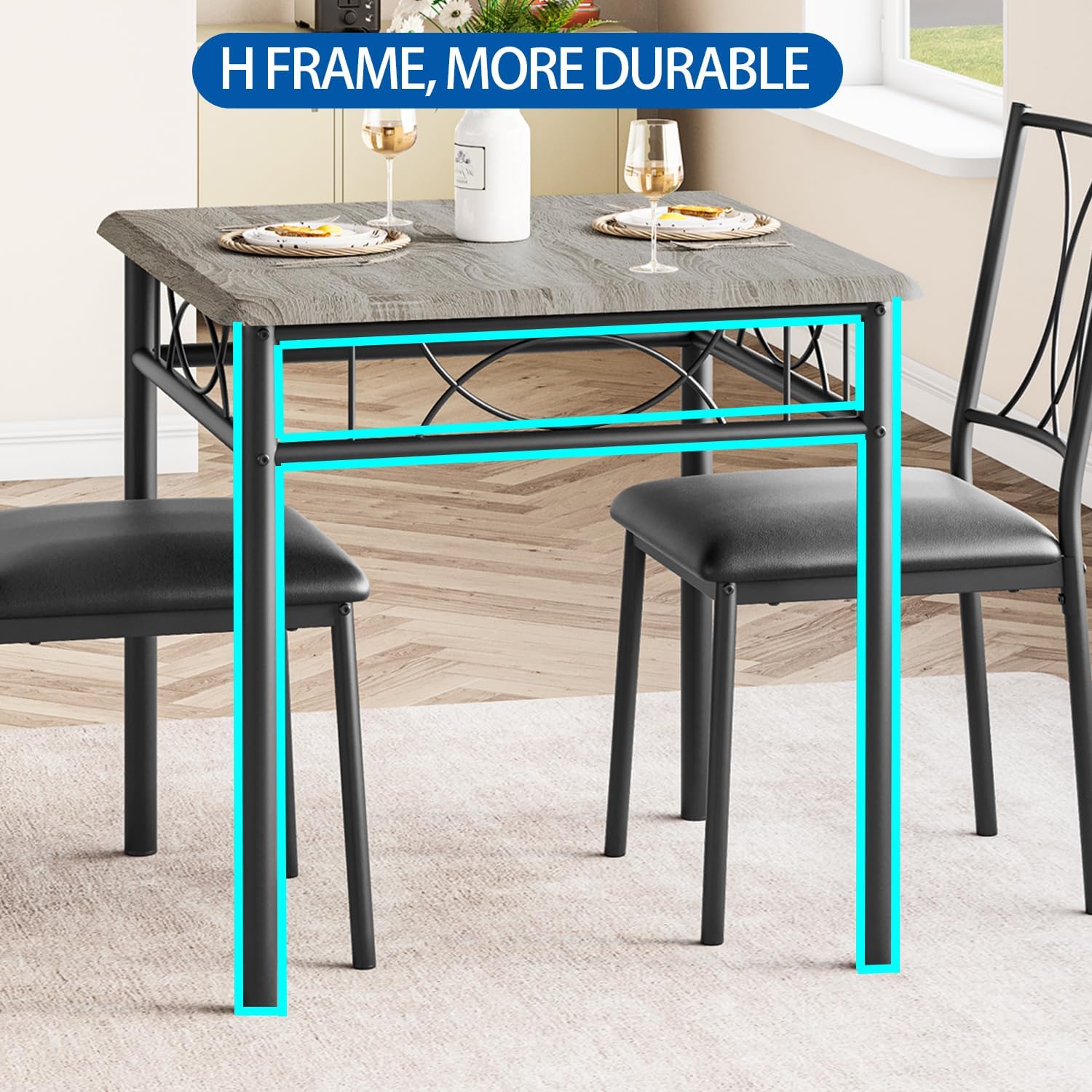 Garvee YHQ-PHO-0XJXWIXK Dining-Sets - View #3
