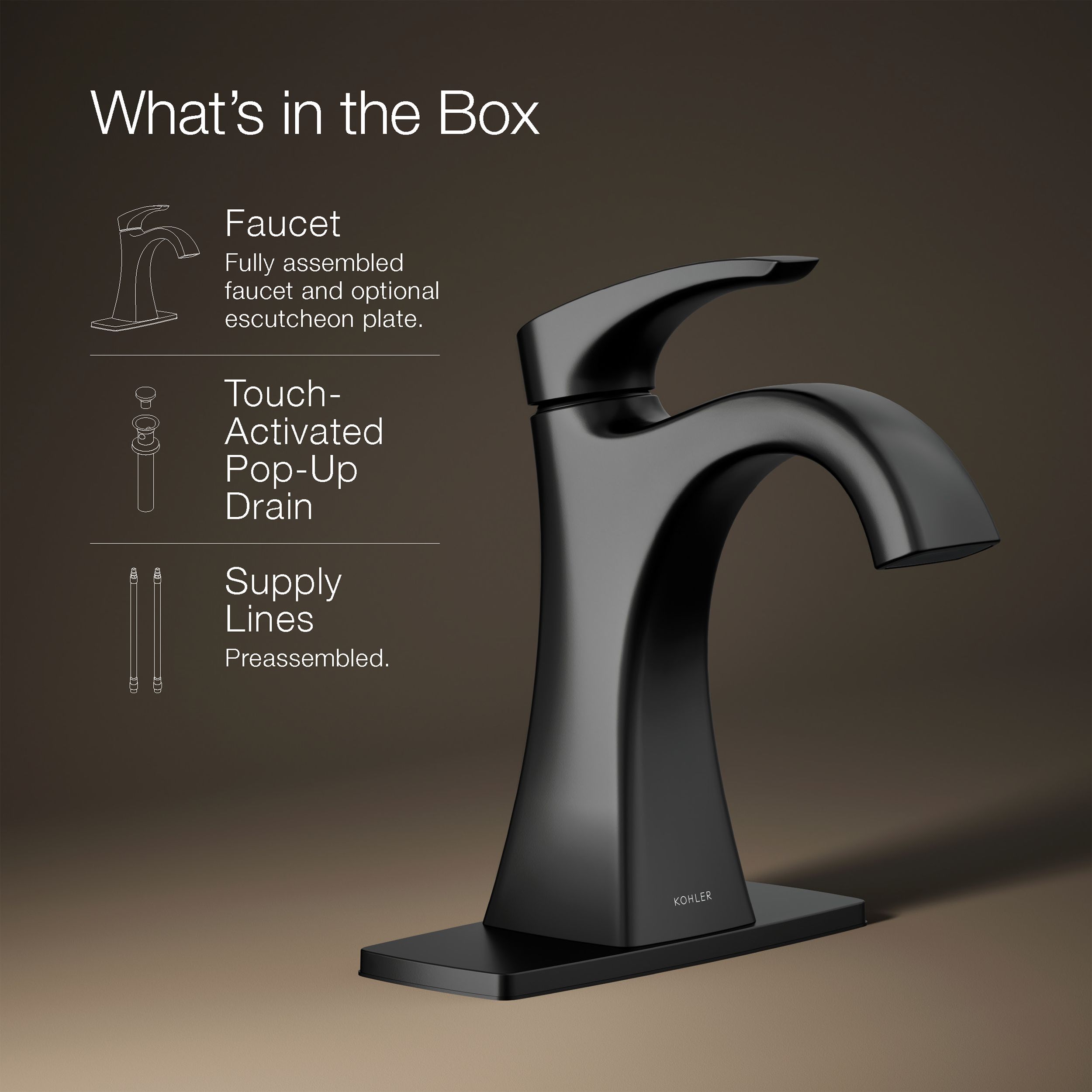 KOHLER K-R22475-4D-BL Lavatory-Faucets - View #13