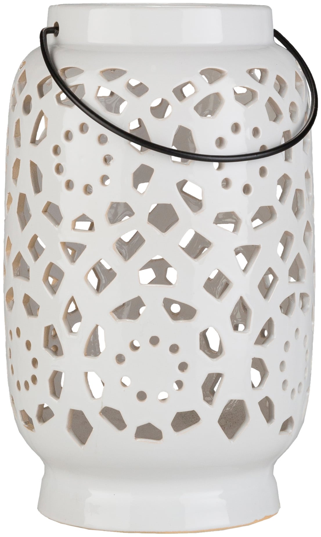 Livabliss AVR929-L White Ceramic Modern Vase