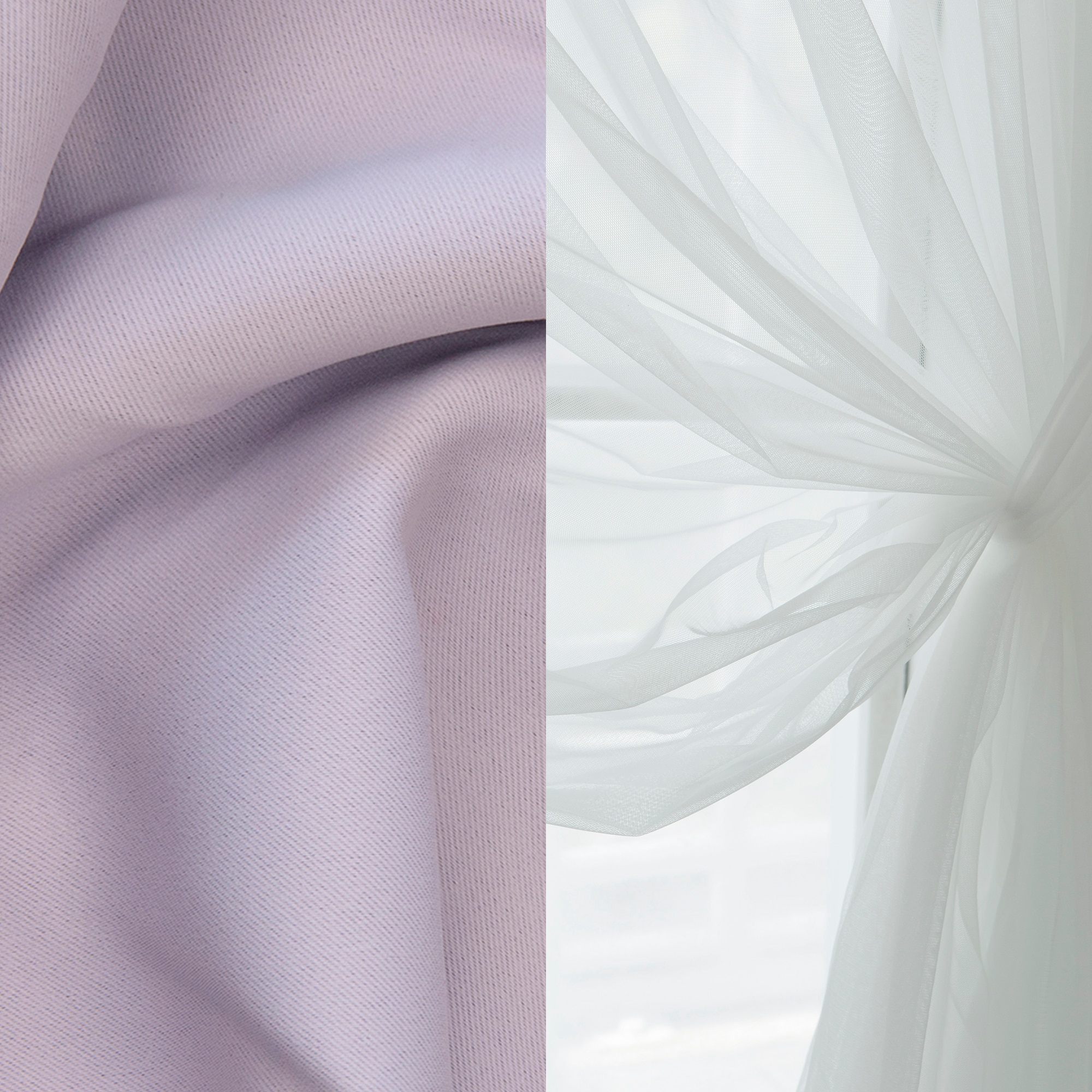Best Home Fashion GR-MARRYME-108-LILAC curtains - View #6