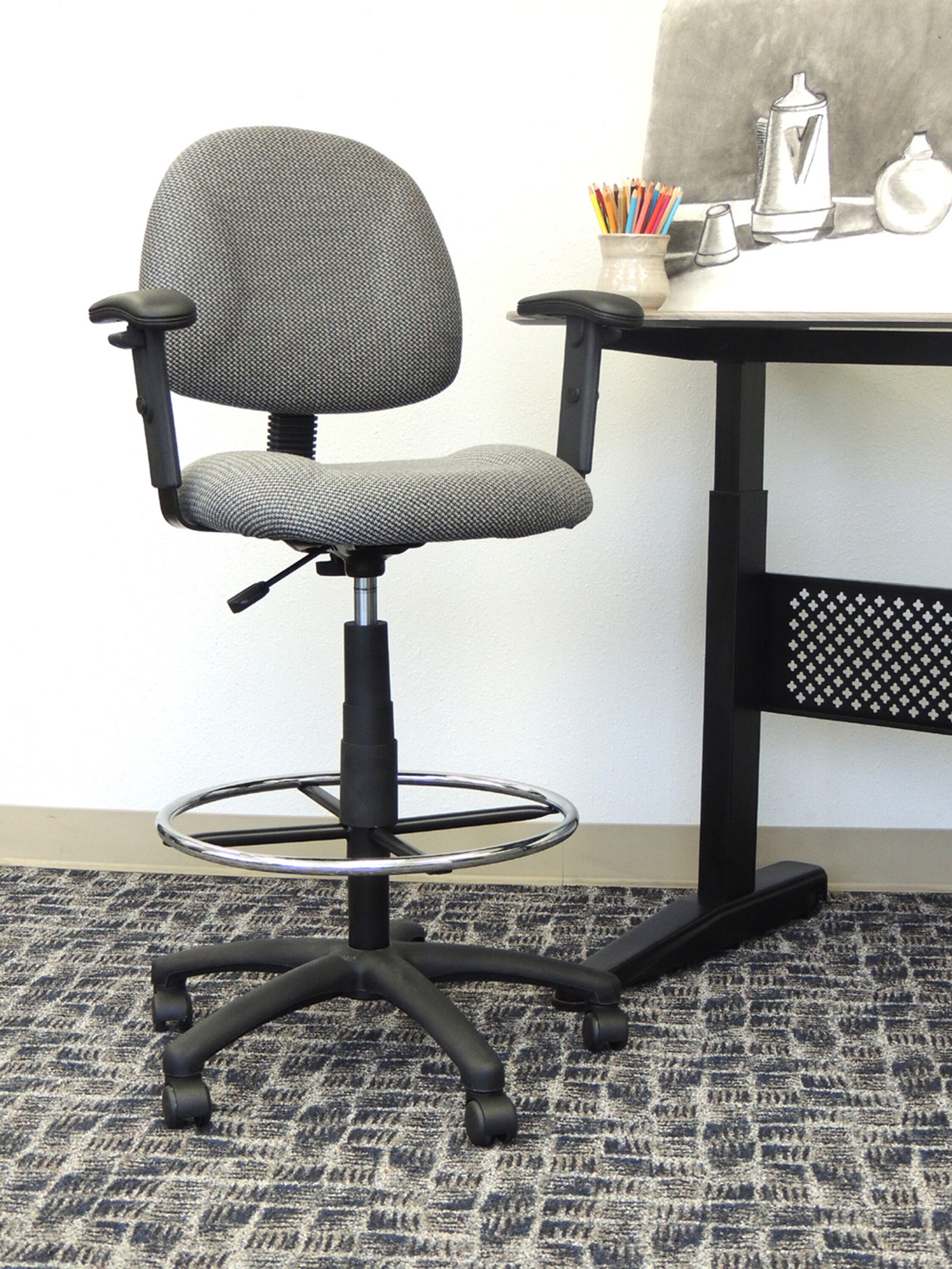 Boss Office Products B1616-GY Office-Chairs - View #8