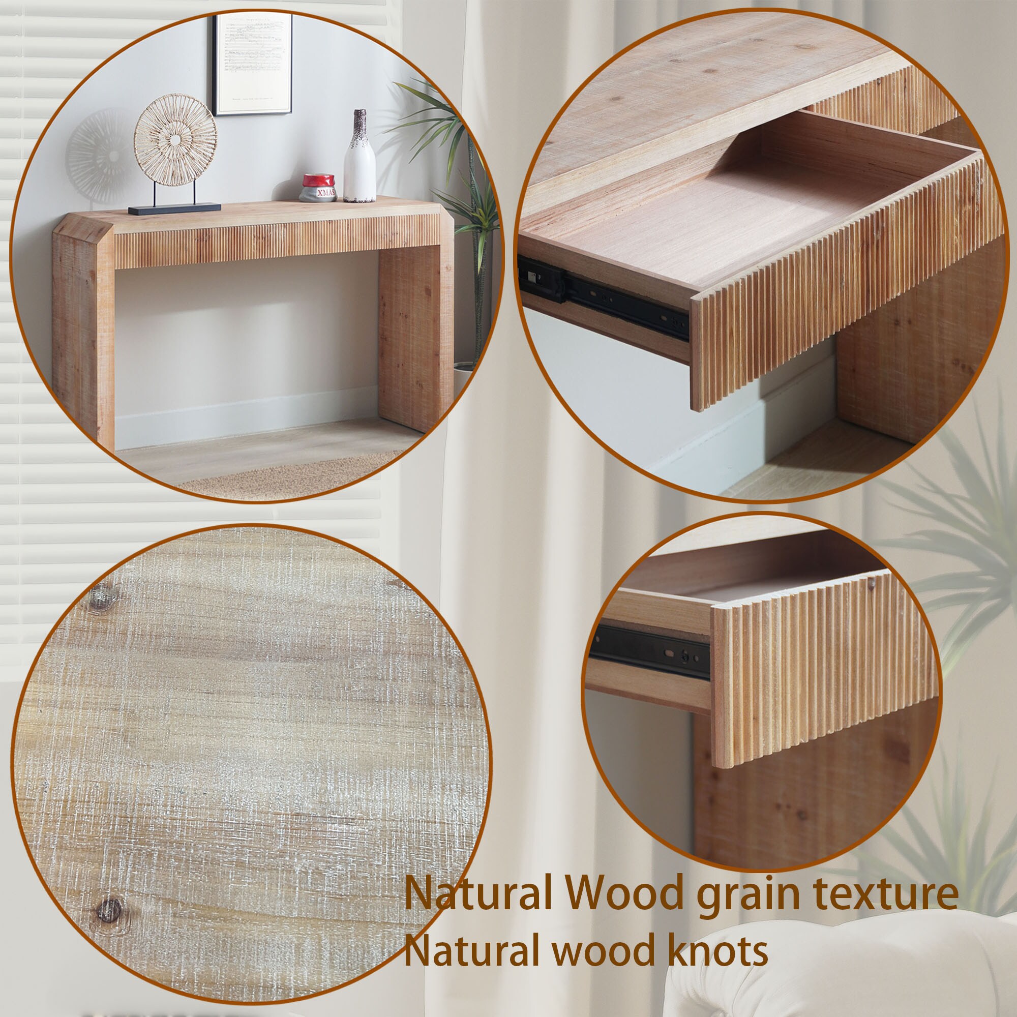 SINOFURN SYA020300WD Console-Sofa-Tables - View #13
