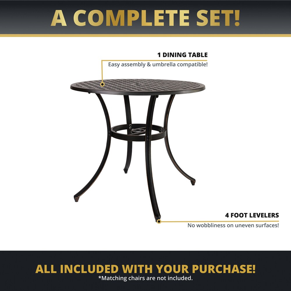 Kinger Home DTS-003T Patio-Tables - View #6