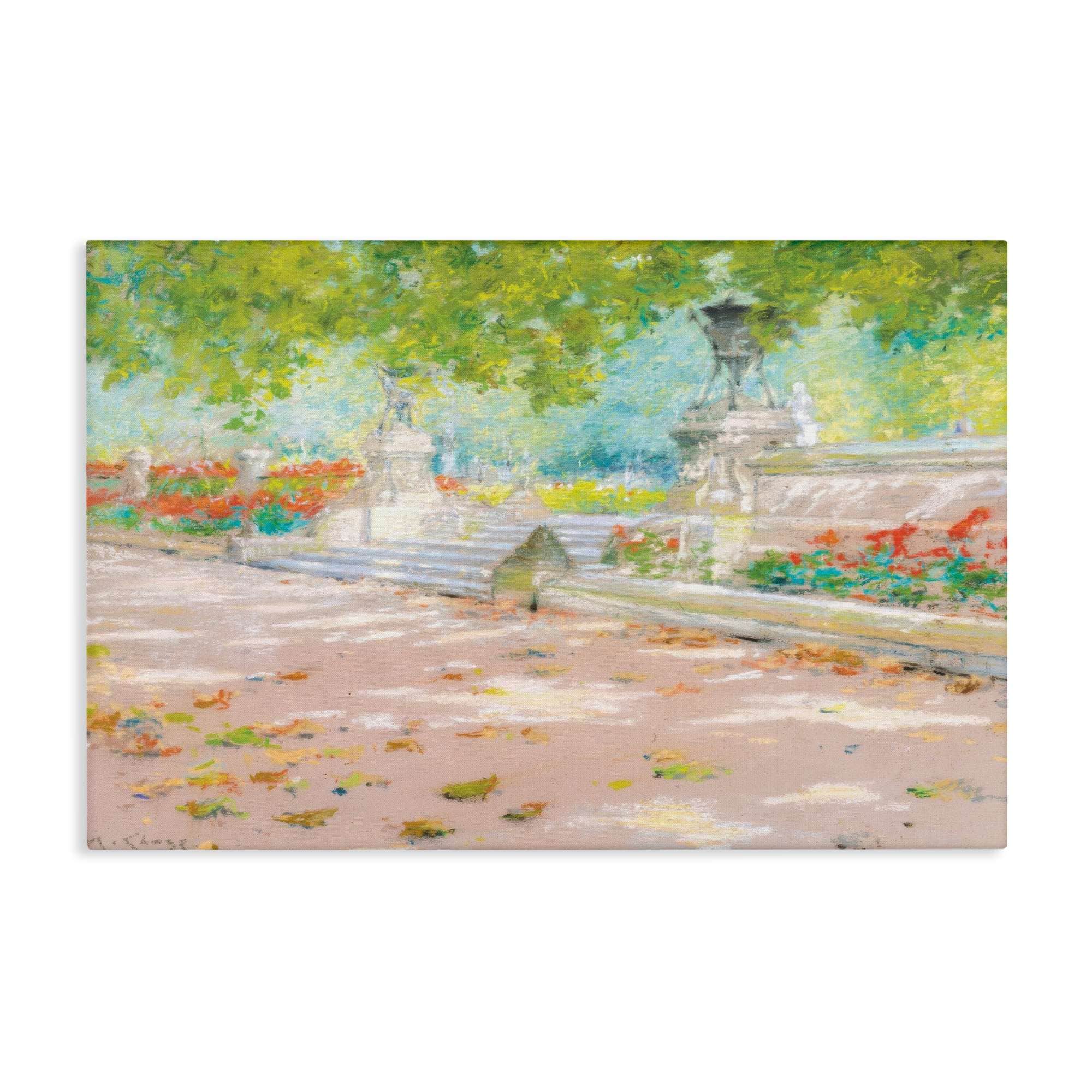 Stupell Industries BT-791-CN-24X36 Summer Sunlight in Park Canvas design by LSR Design Studio