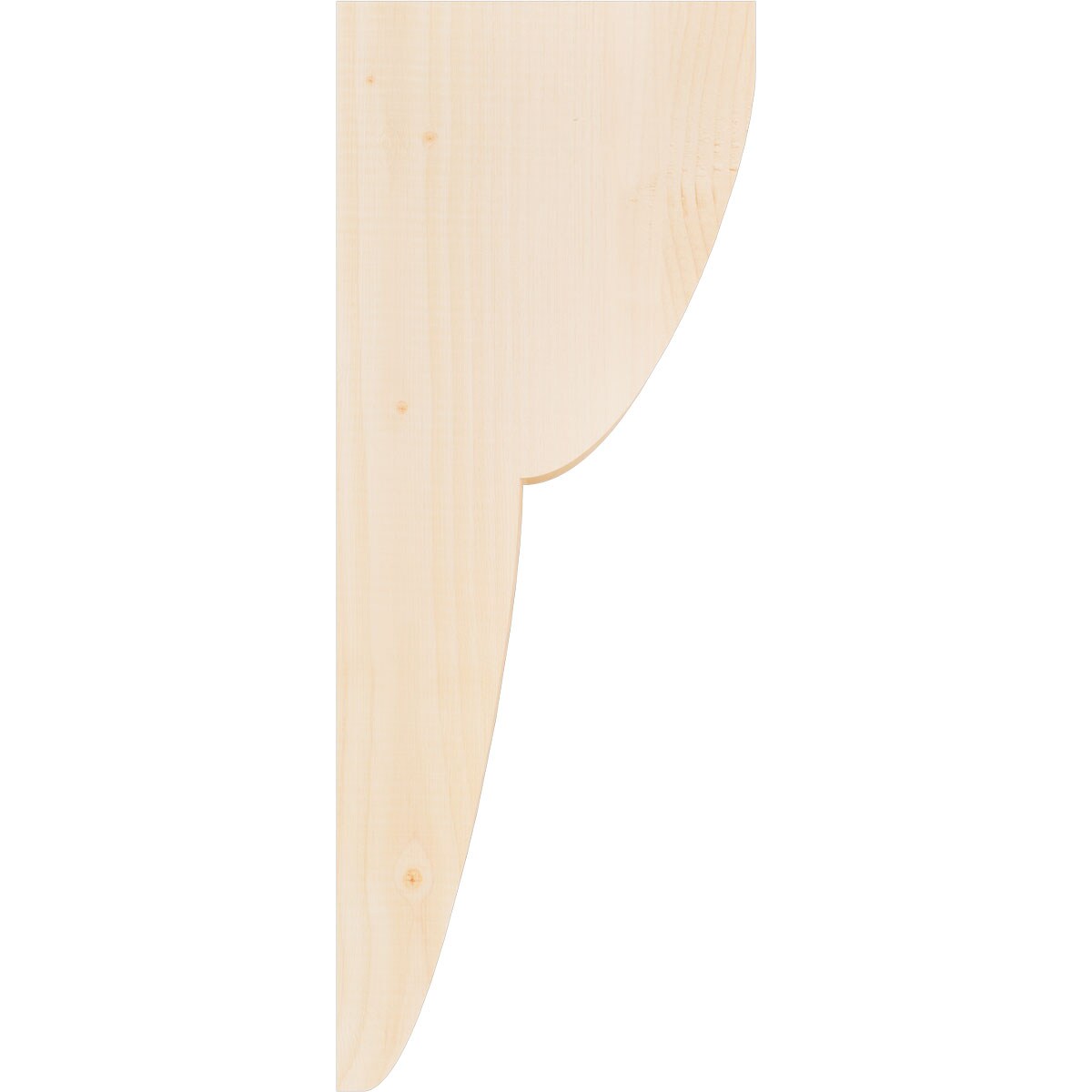 Ekena Millwork COR04X10X26CRE00SDF corbels - View #3