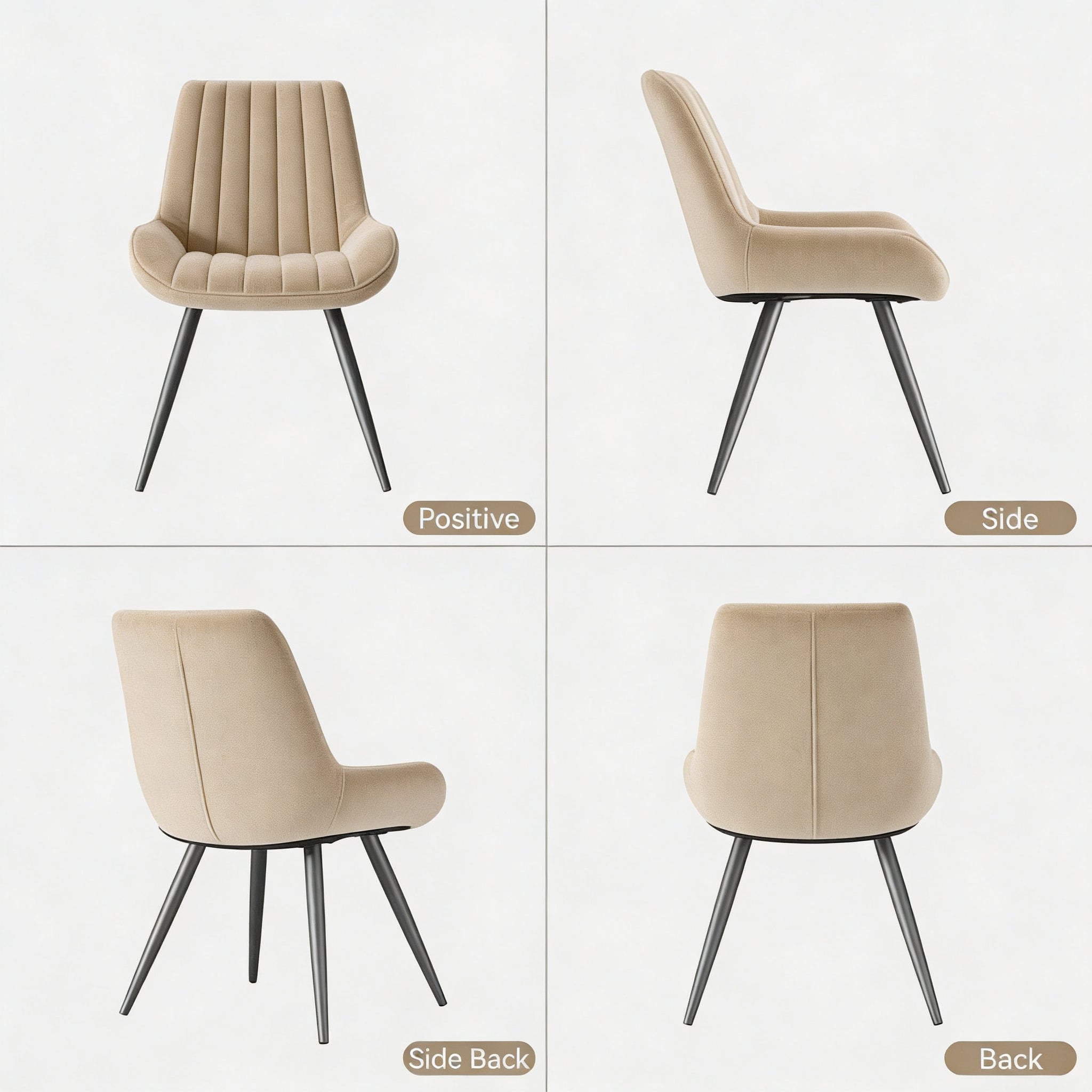 Envelor FU01043BE-4 Dining-Chairs - View #2