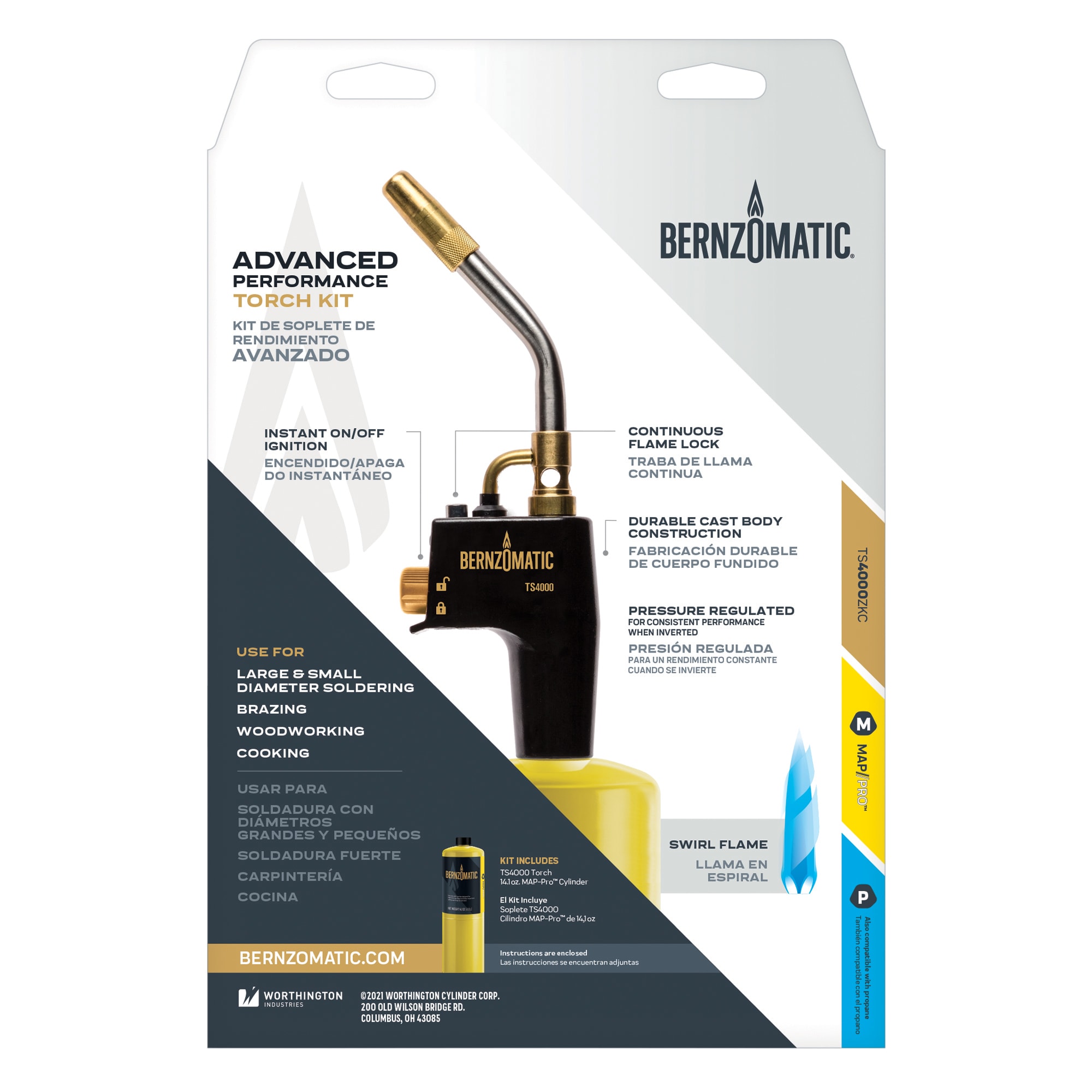 Bernzomatic Trigger Ignition Start Blow Torch Kit with 14.1 oz. Handheld  Propane Gas Cylinder and Adjustable Flame 333084 - The Home Depot