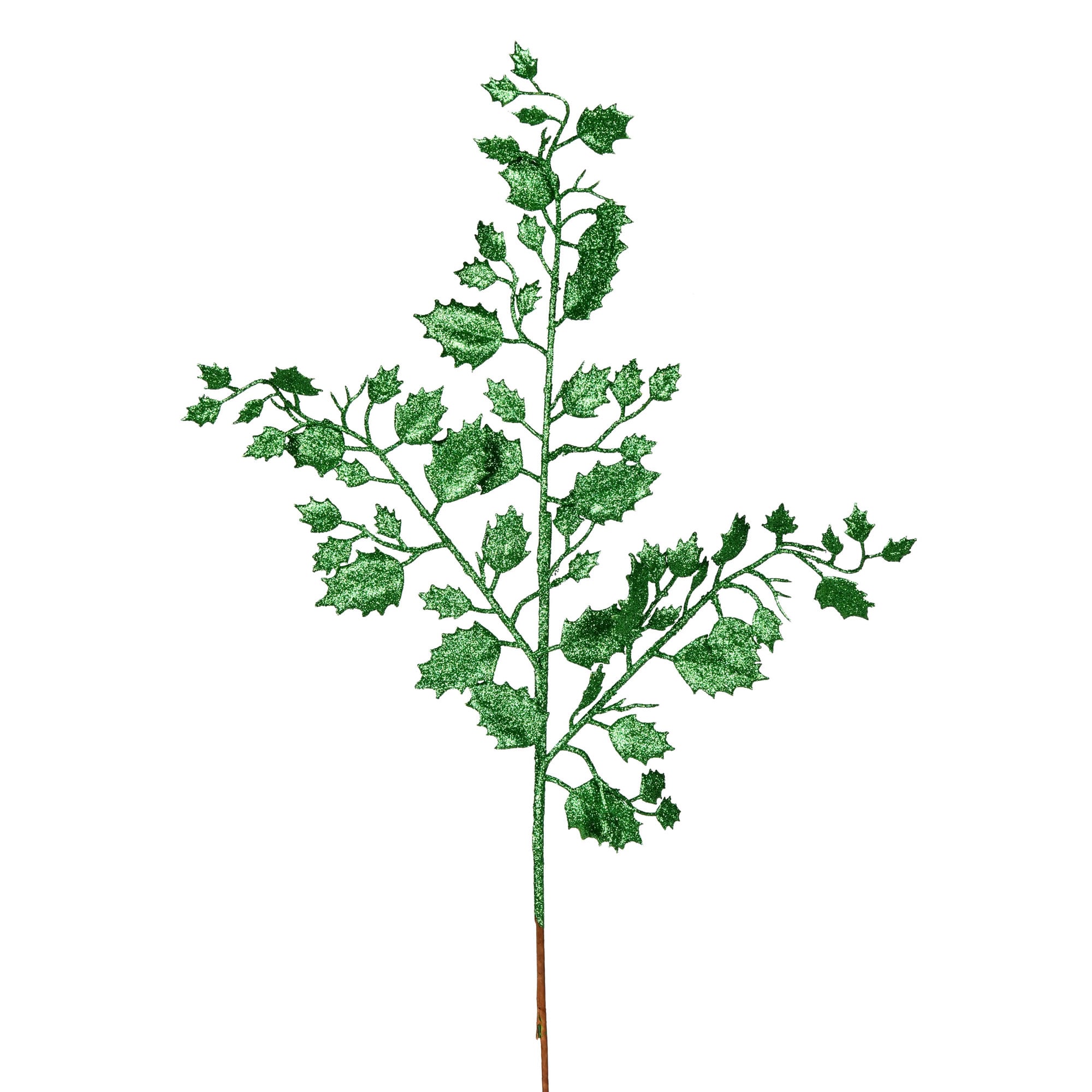 Vickerman L191004 12-Pack Green Leaf Spray Christmas Tree Pick