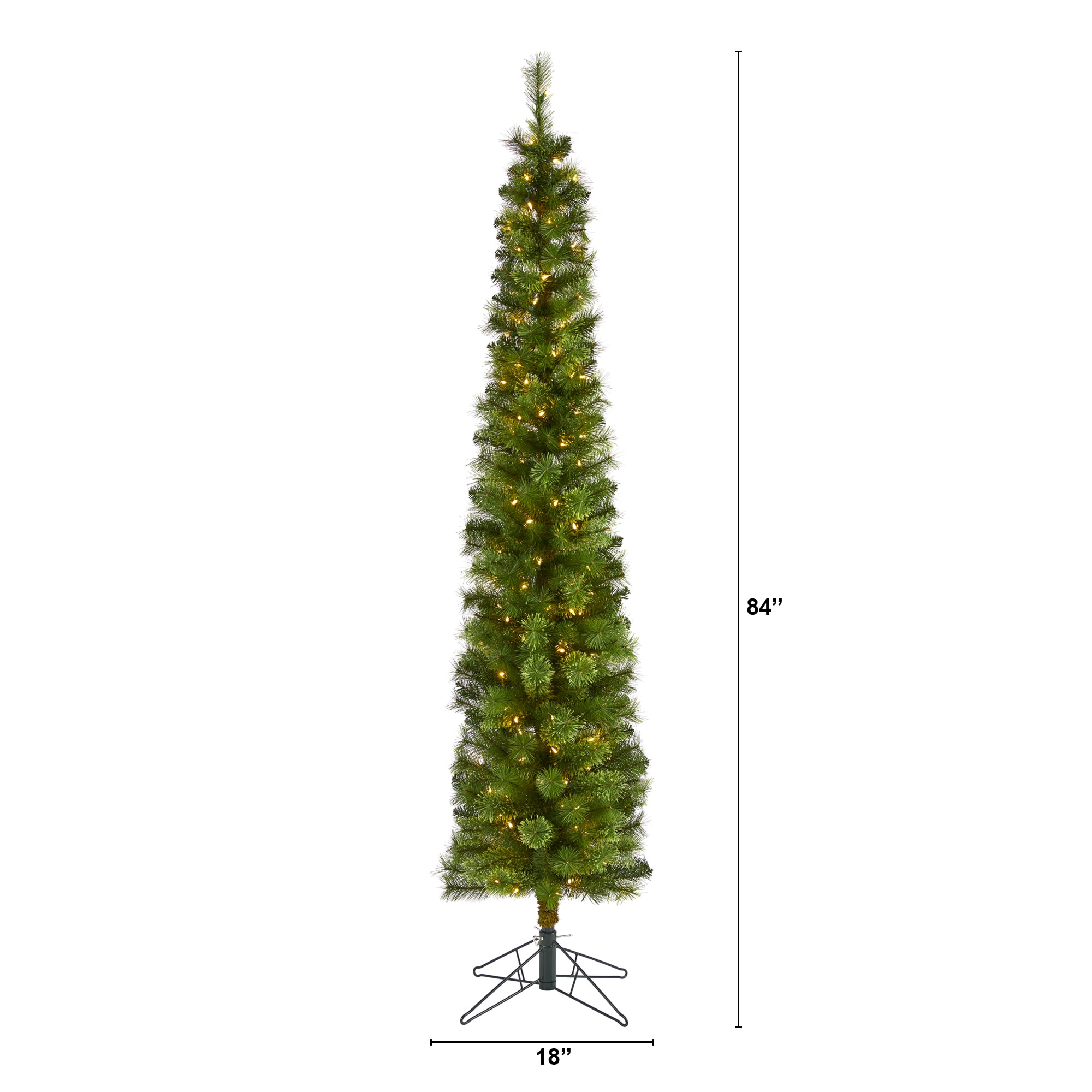 Nearly Natural T1477 Artificial-Christmas-Trees - View #3
