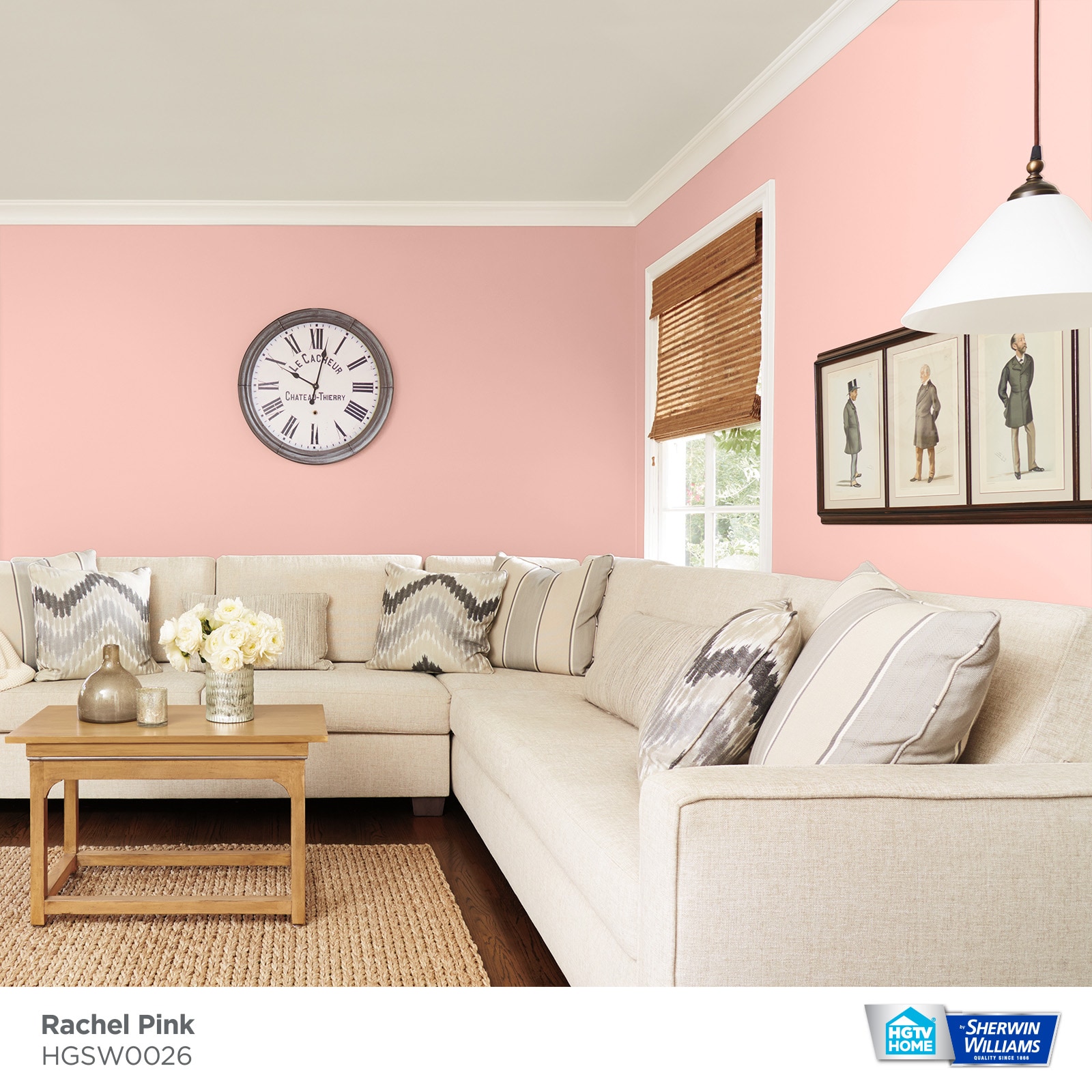 HGTV HOME by Sherwin-Williams Showcase Satin Rachel Pink