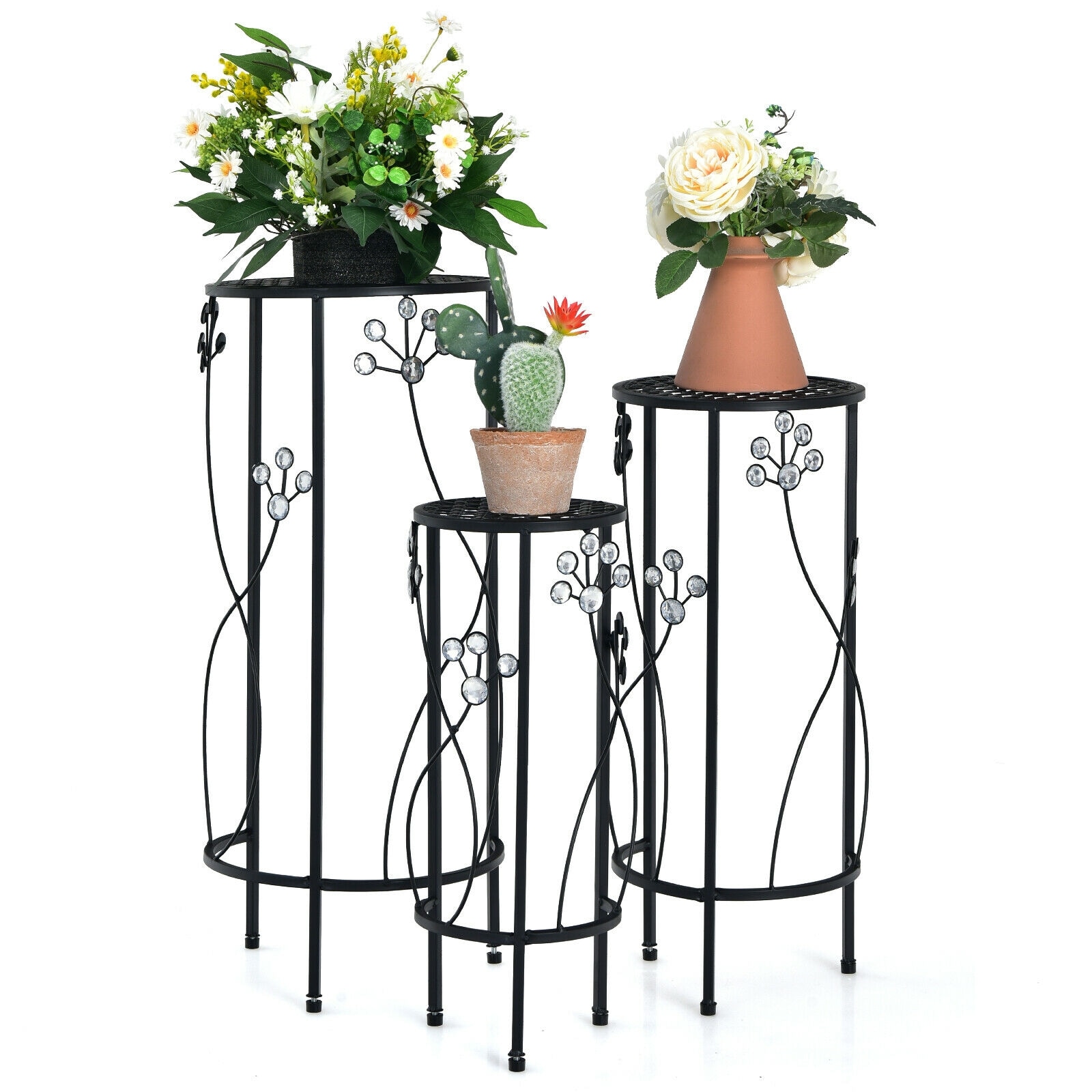 Forclover CTWE-NP10276BK Plant-Stand - View #2