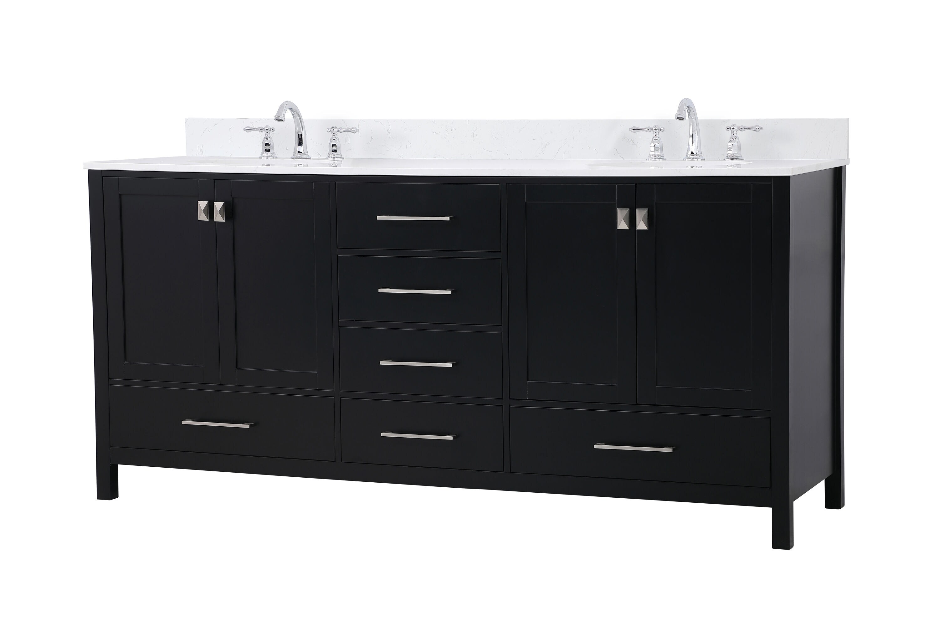 Elegant Decor HF56616DBK Bath-Vanity-Combo - View #11