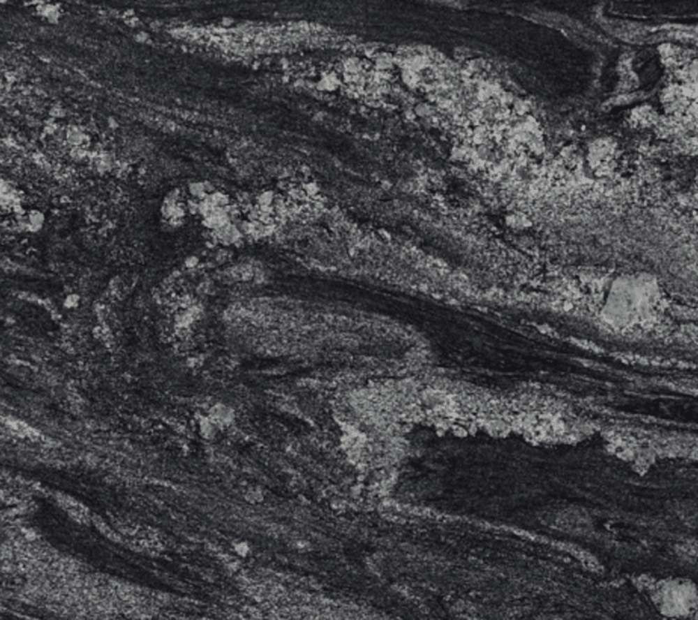 SenSa 237242 4 in. x 4 in. Waterfall Granite Gray Kitchen Countertop SAMPLE ( 4-in x 4-in )