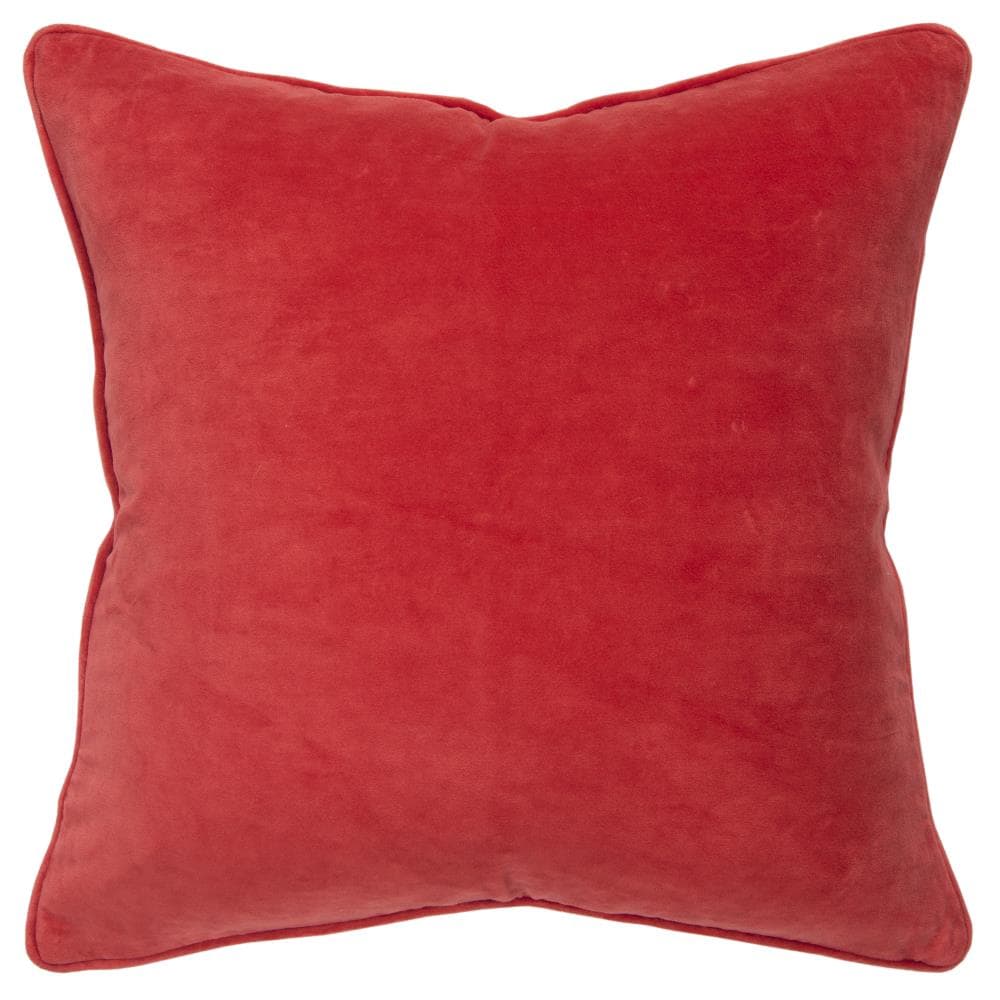 Dark coral throw pillows sale