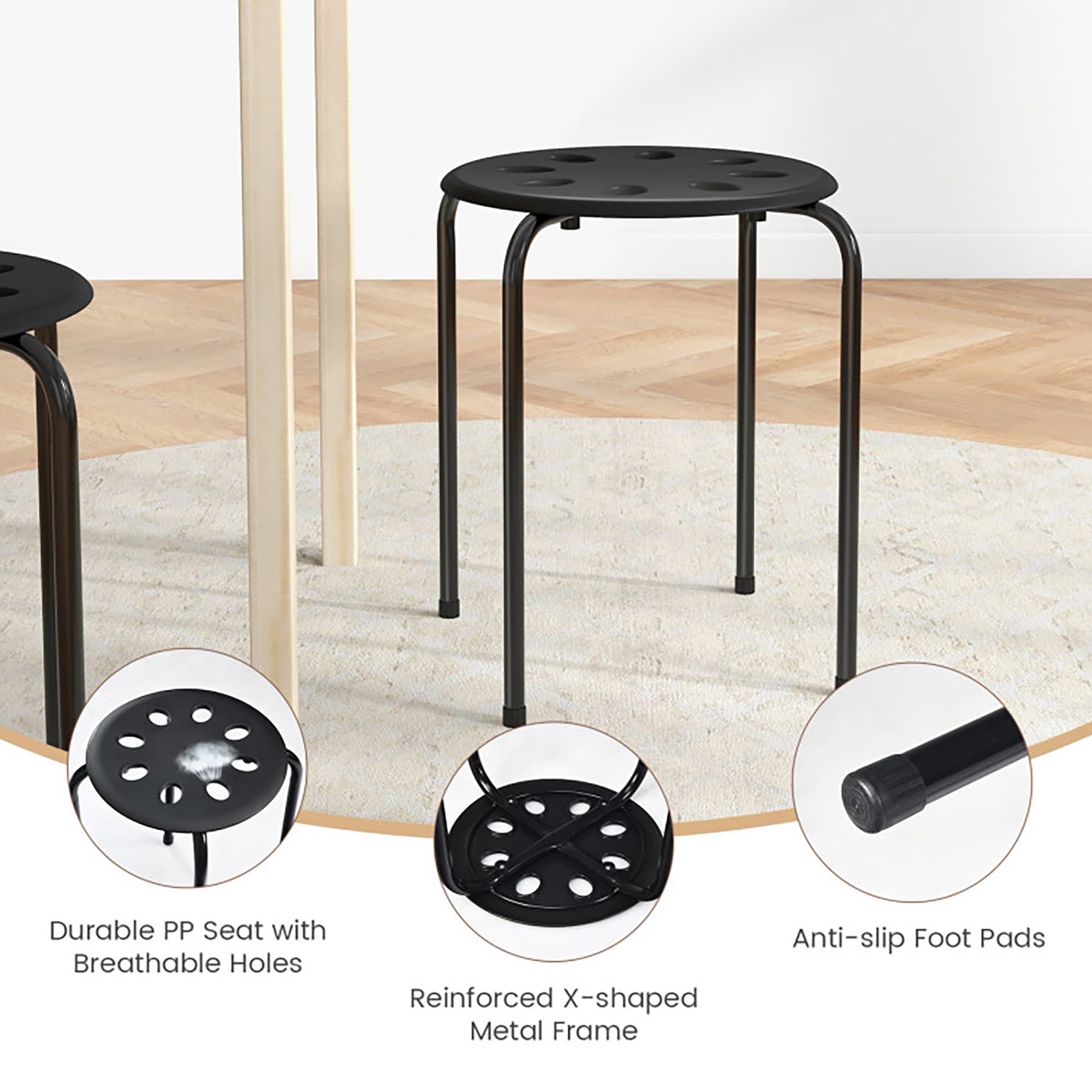 Sumyeg WF-HW64245COL-LA stools - View #7