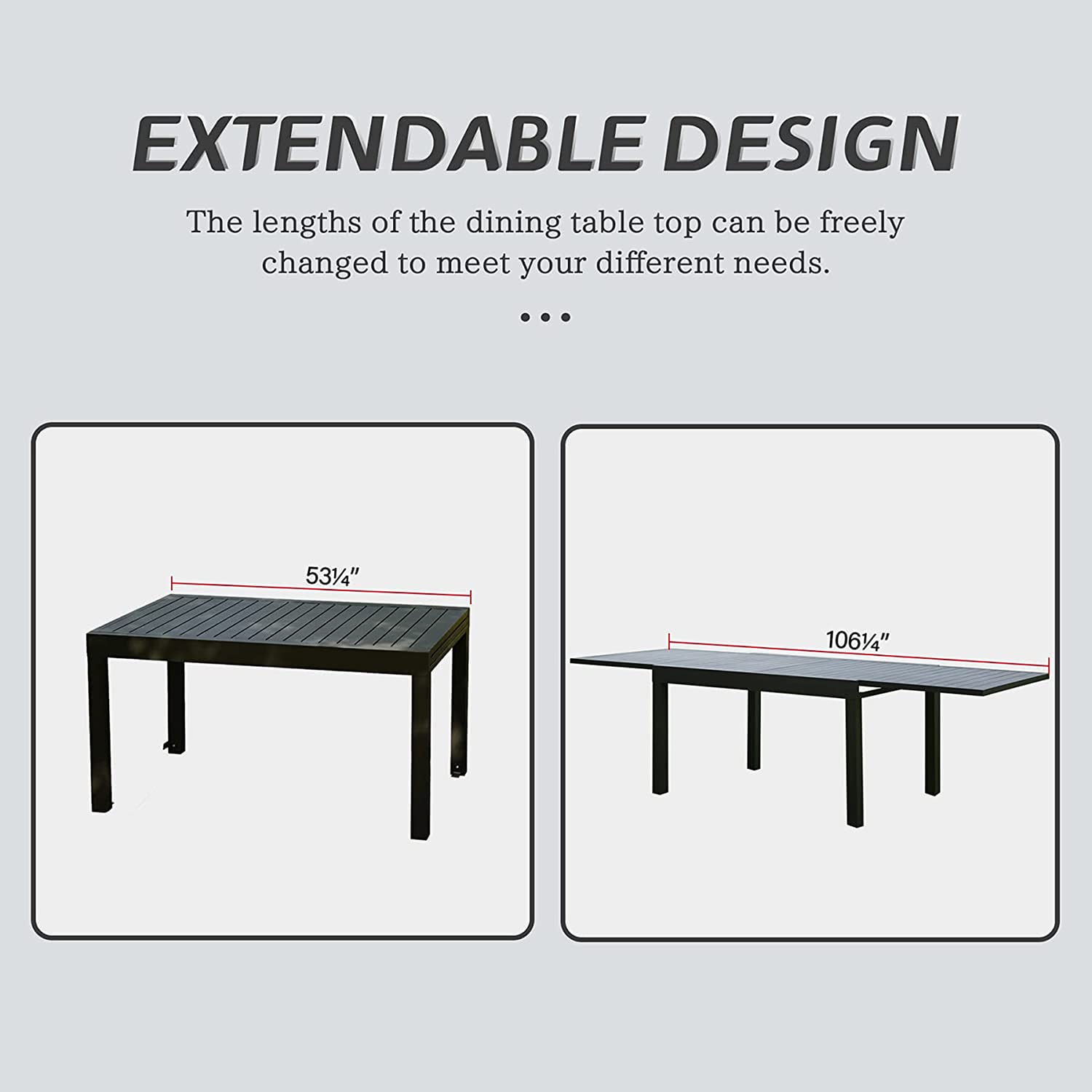 BANSA ROSE BALE2316 Patio-Tables - View #2