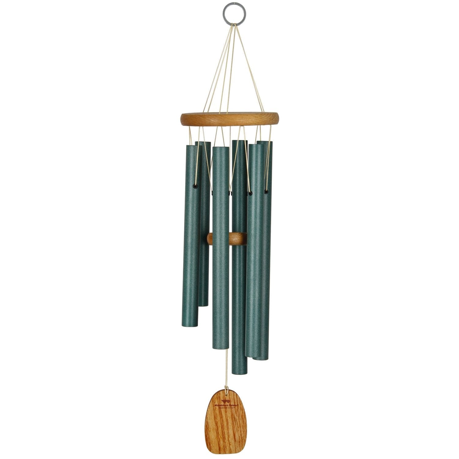 Woodstock Chimes SSCSGM 24-Inches Sea Foam Green Metal Wind Chime