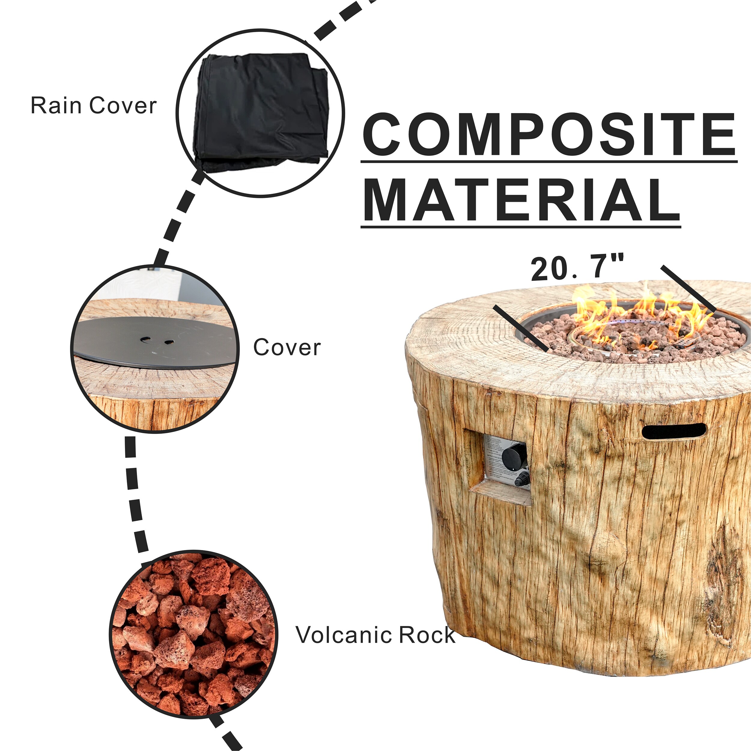 Moda Furnishings MAG-1403B-2180-G Patio-Conversation-Sets - View #4