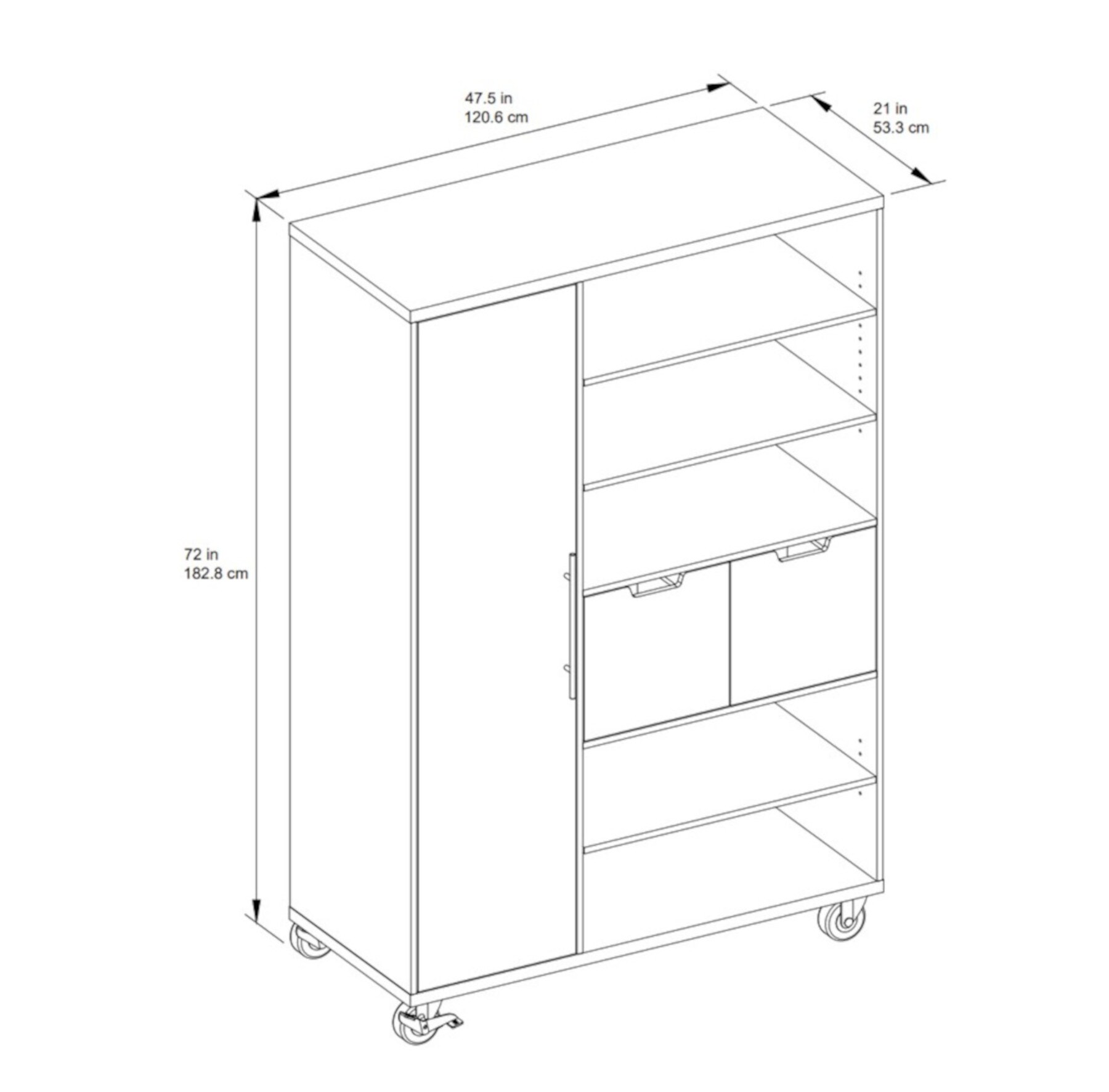 Higgins Shoe Rack, Black Wood