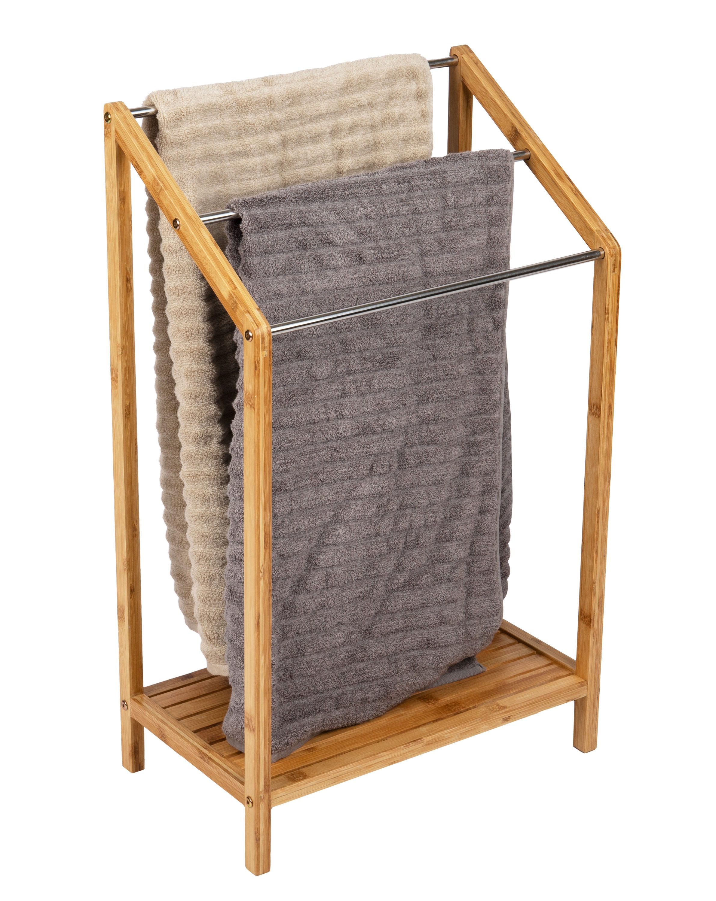 Woolite 3-Tier 14.76-in Metal Drying Rack in the Clotheslines & Drying Racks  department at