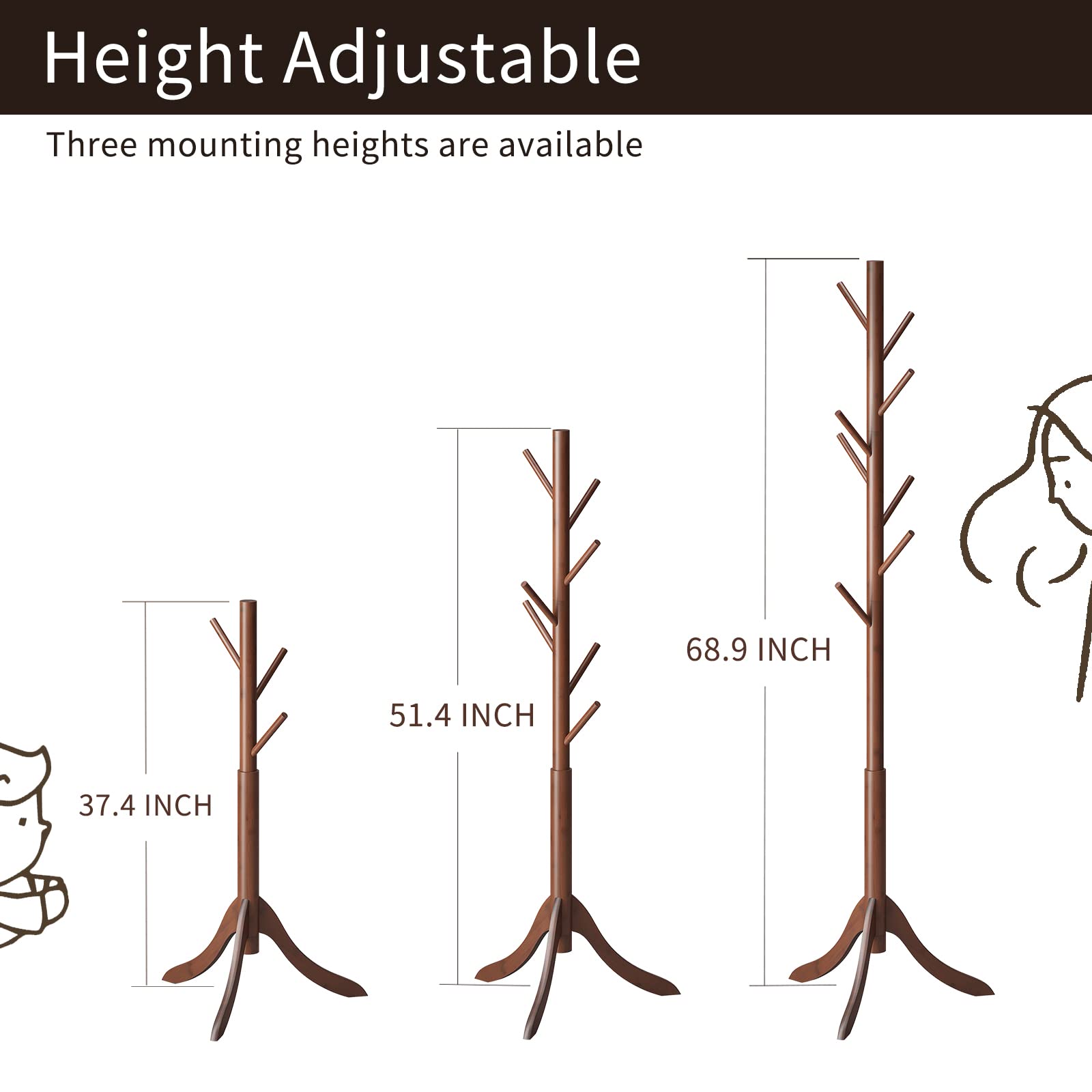 WZK 253111044450 Coatrack-Stands-Pedestals - View #3