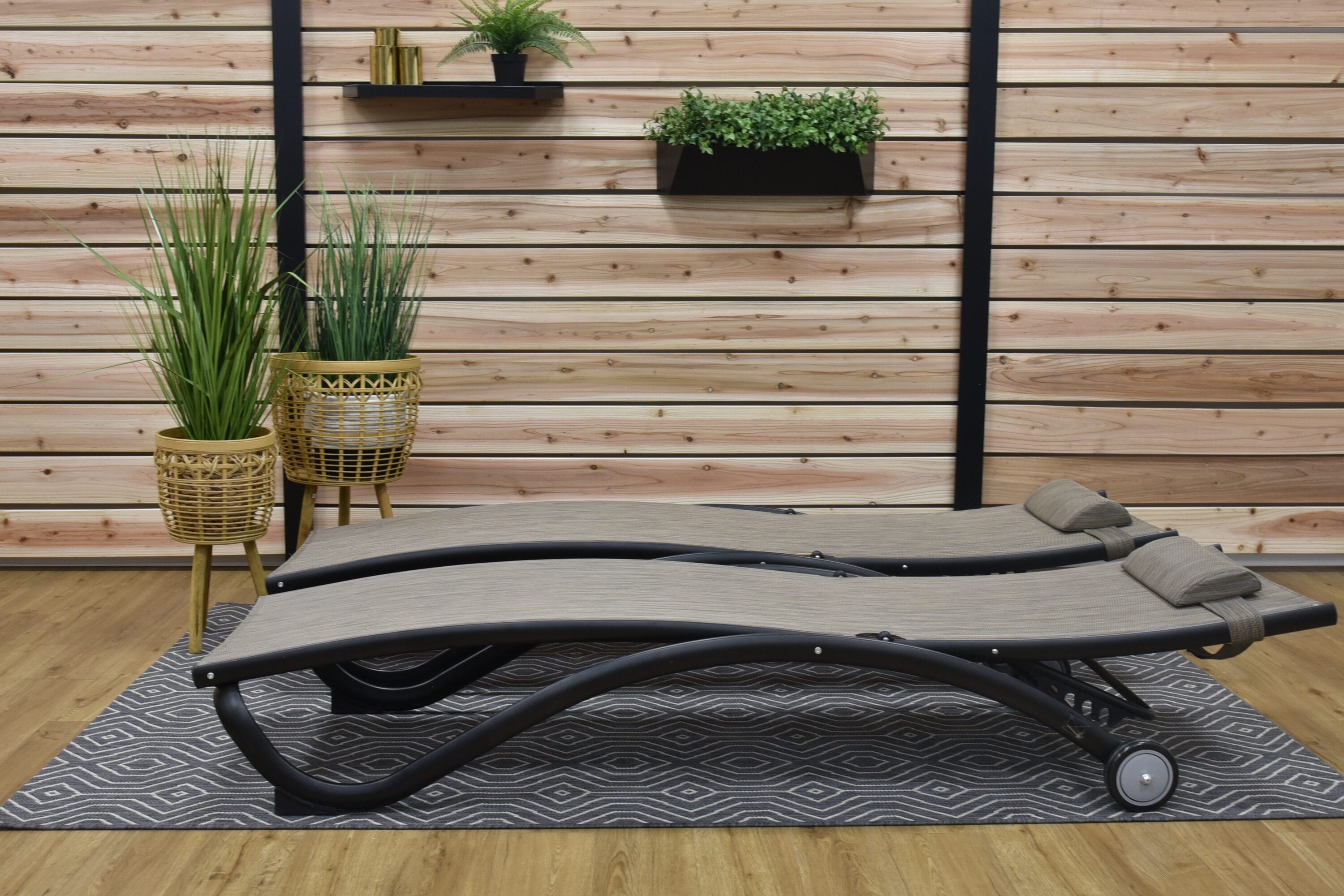 Vivere GLEL2-GR Patio-Chairs - View #5