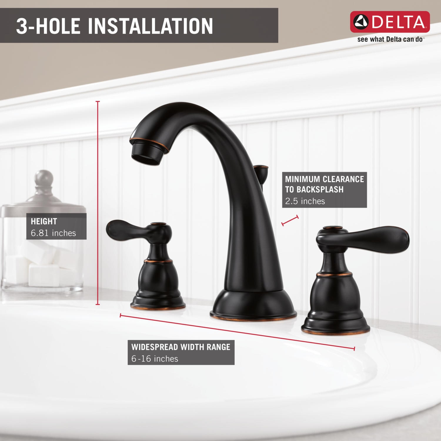 Delta B3596LF-OB Lavatory-Faucets - View #3