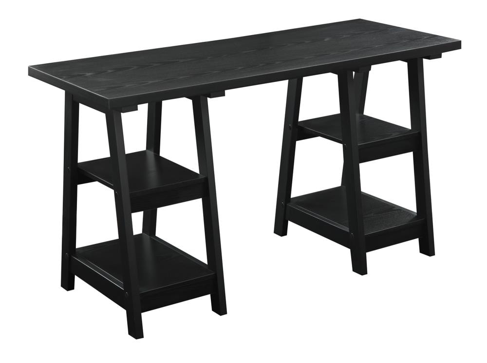 Convenience Concepts 090207BL Designs2Go 54-Inches Black Modern/Contemporary Student desk