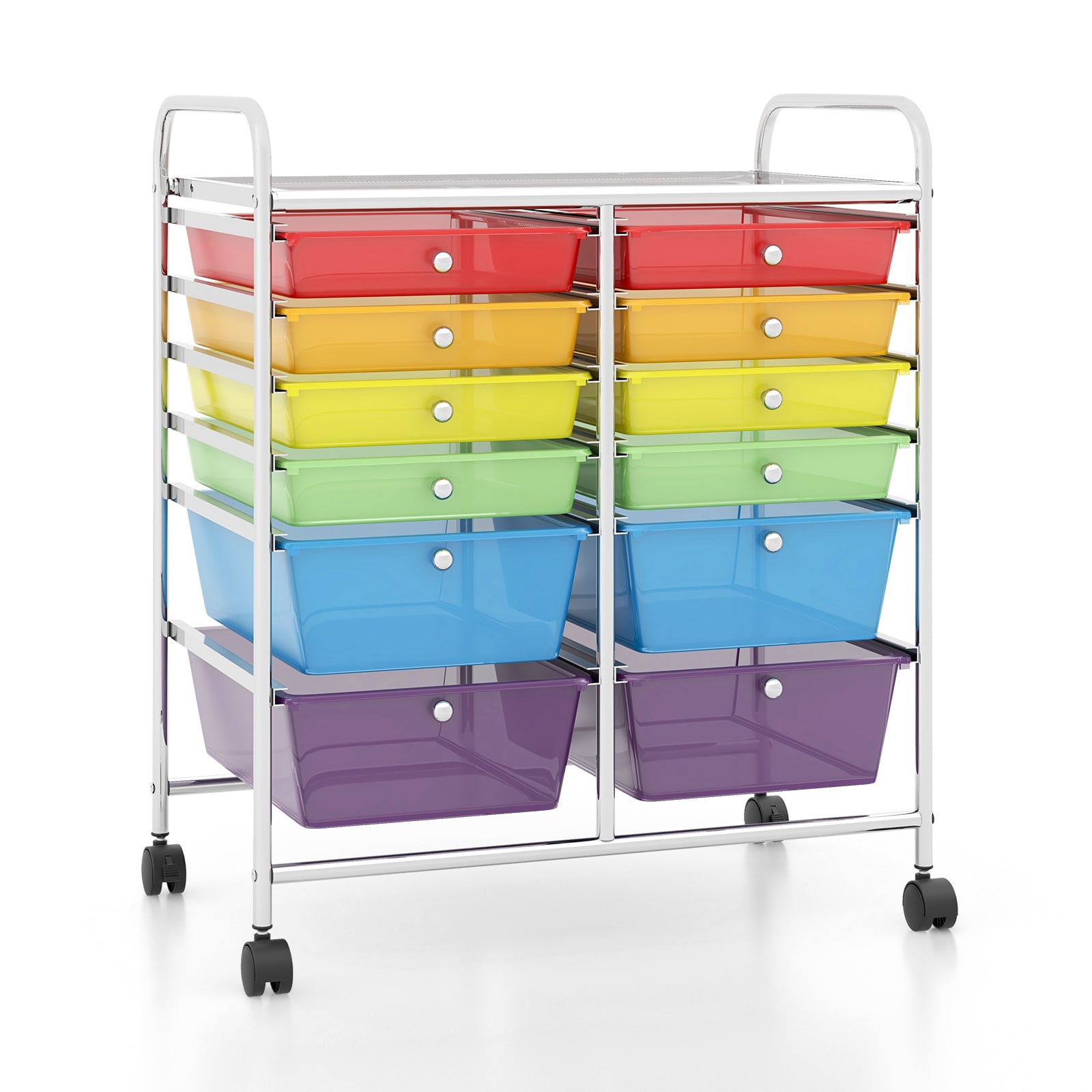 Slickblue D-CO-BR00565WH Office-Carts - View #2