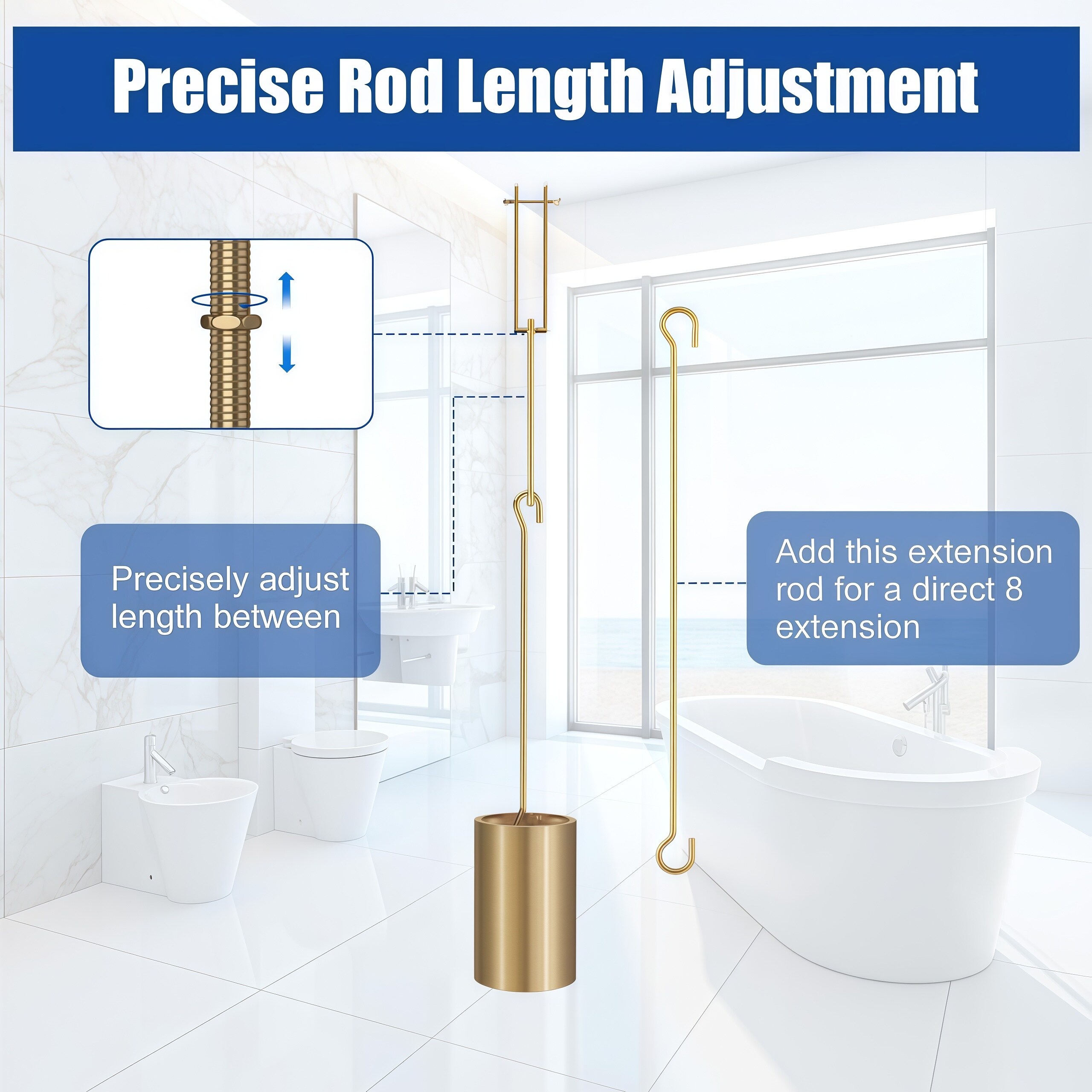 Numhew NHSEAN8116 Tub-Drain - View #6