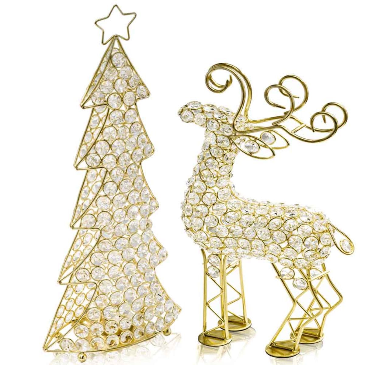 HomeRoots 354786 Silver Glass Modern Sculpture