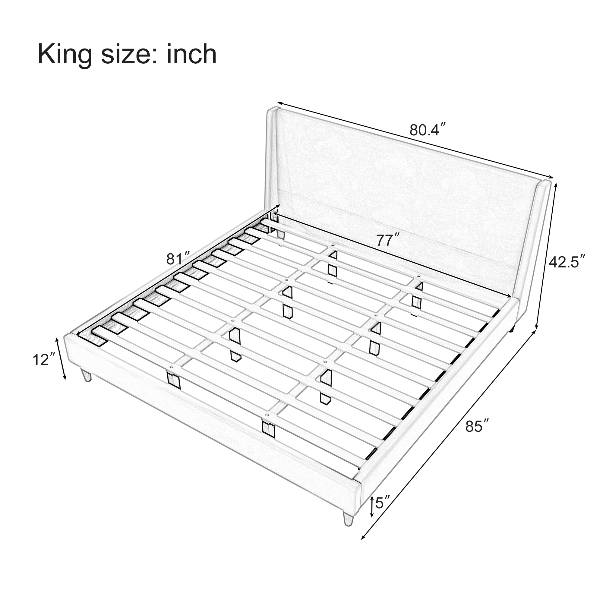 ModernLuxe L3P-N701P347215C beds - View #2